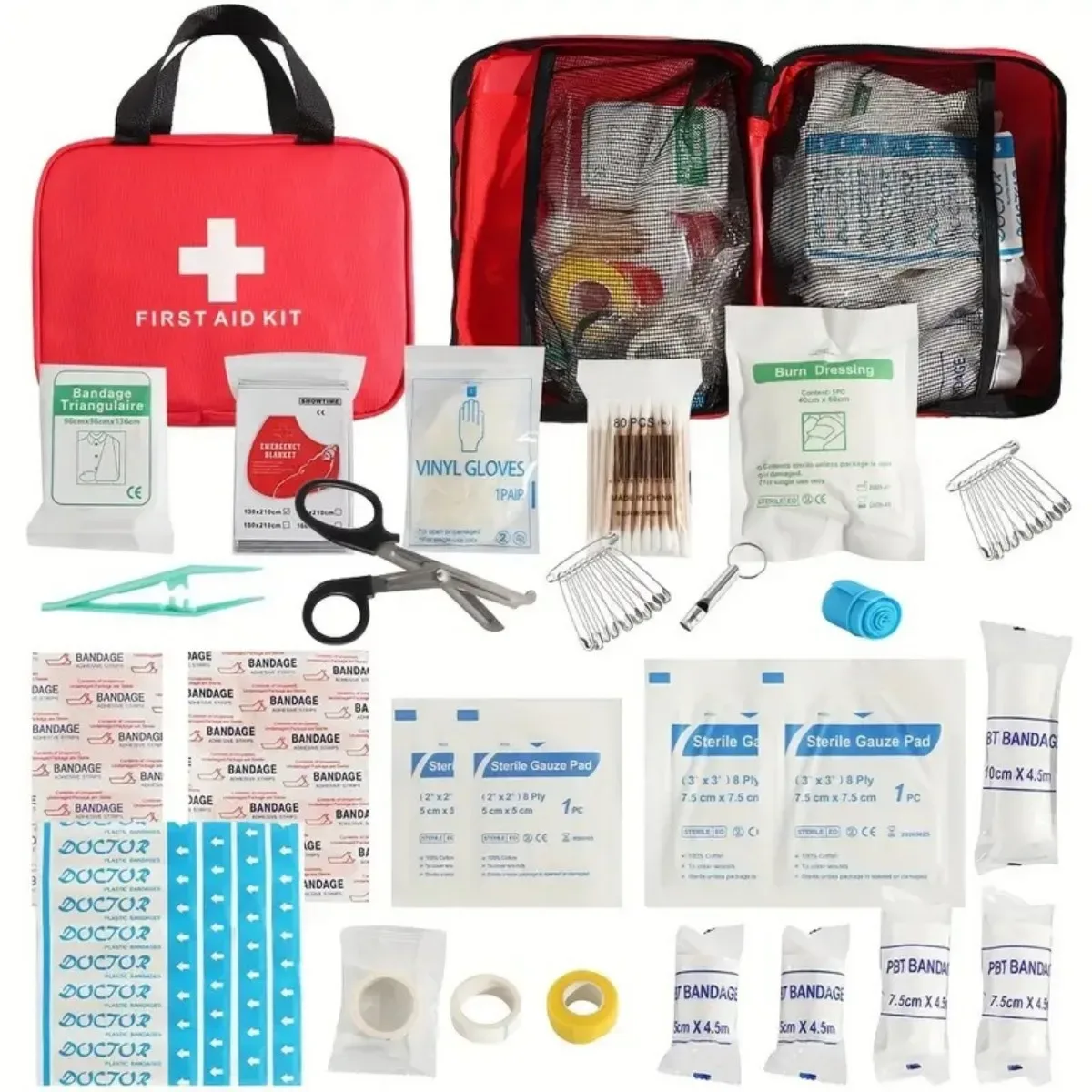 22 Types Comprehensive First Aid Kit - Image 8