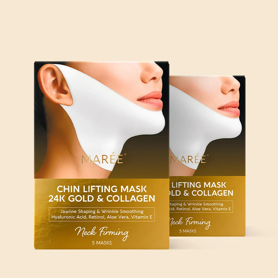 24K Gold Chin & Jawline Lifting Mask - Image 15