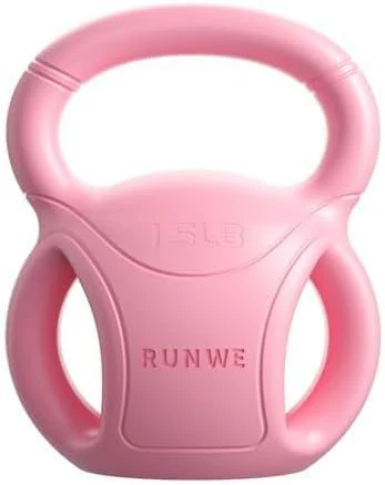 3 Handle Kettlebells Weight - Weight for Women Options 5, 10, 15 and 20 LB for Russian Twists AB Exercise, Weightlifting and Core Fitness Exercise Home Gym [Single in Sold] - Image 36