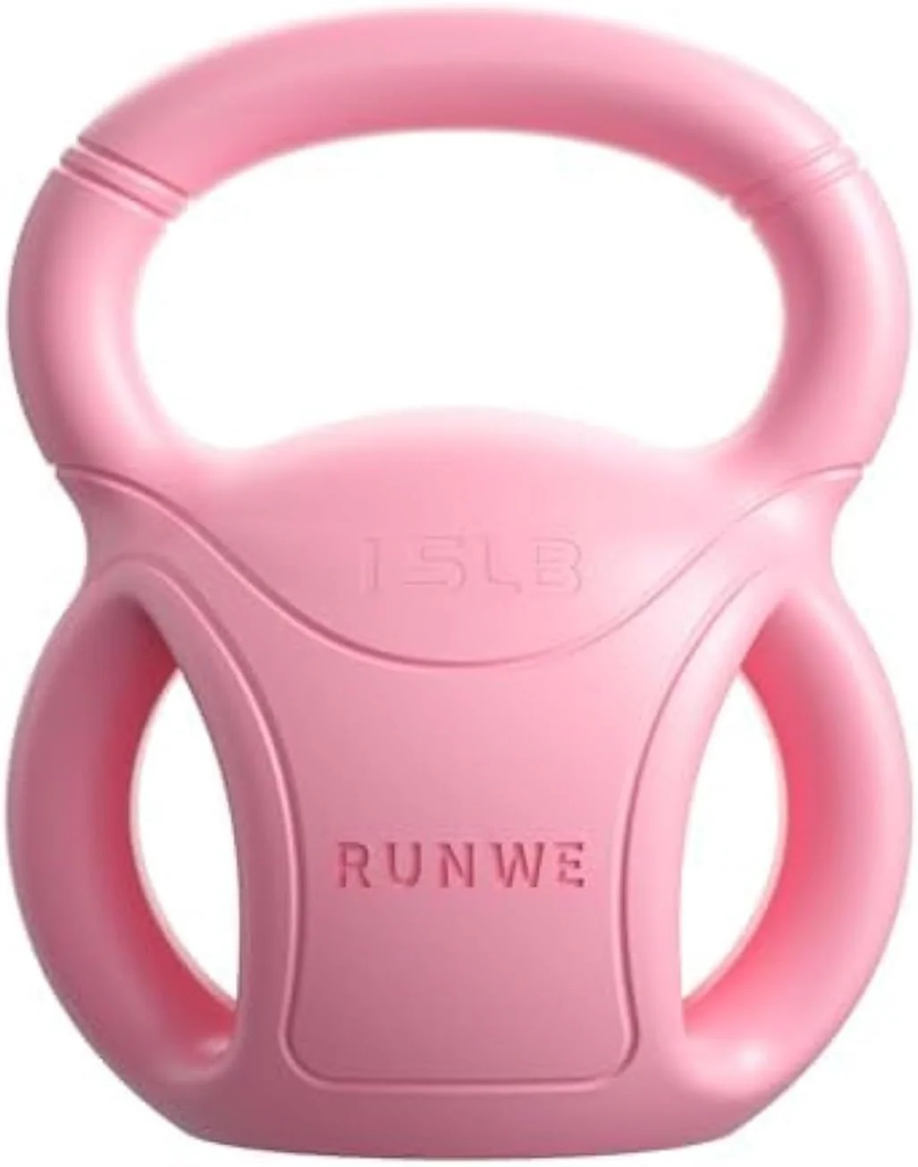 3 Handle Kettlebells Weight - Weight for Women Options 5, 10, 15 and 20 LB for Russian Twists AB Exercise, Weightlifting and Core Fitness Exercise Home Gym [Single in Sold] - Image 38