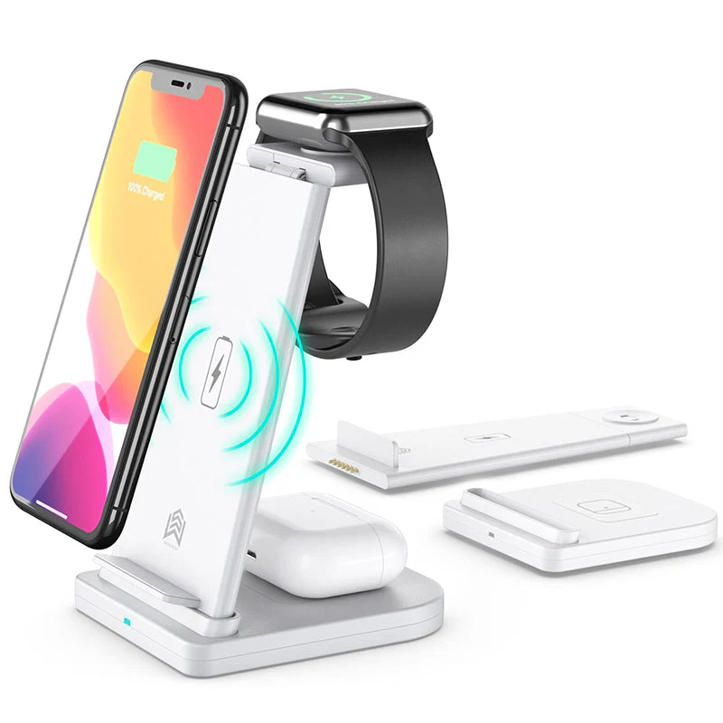 3-in-1 Fast Wireless Charging Stand for Phones, Apple Watch & AirPods - Image 33