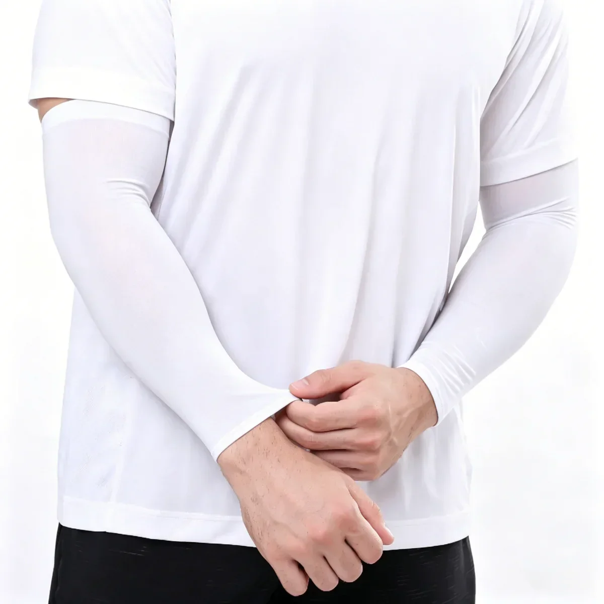 3 Pairs UV Protection Cooling Arm Sleeves - Image 19