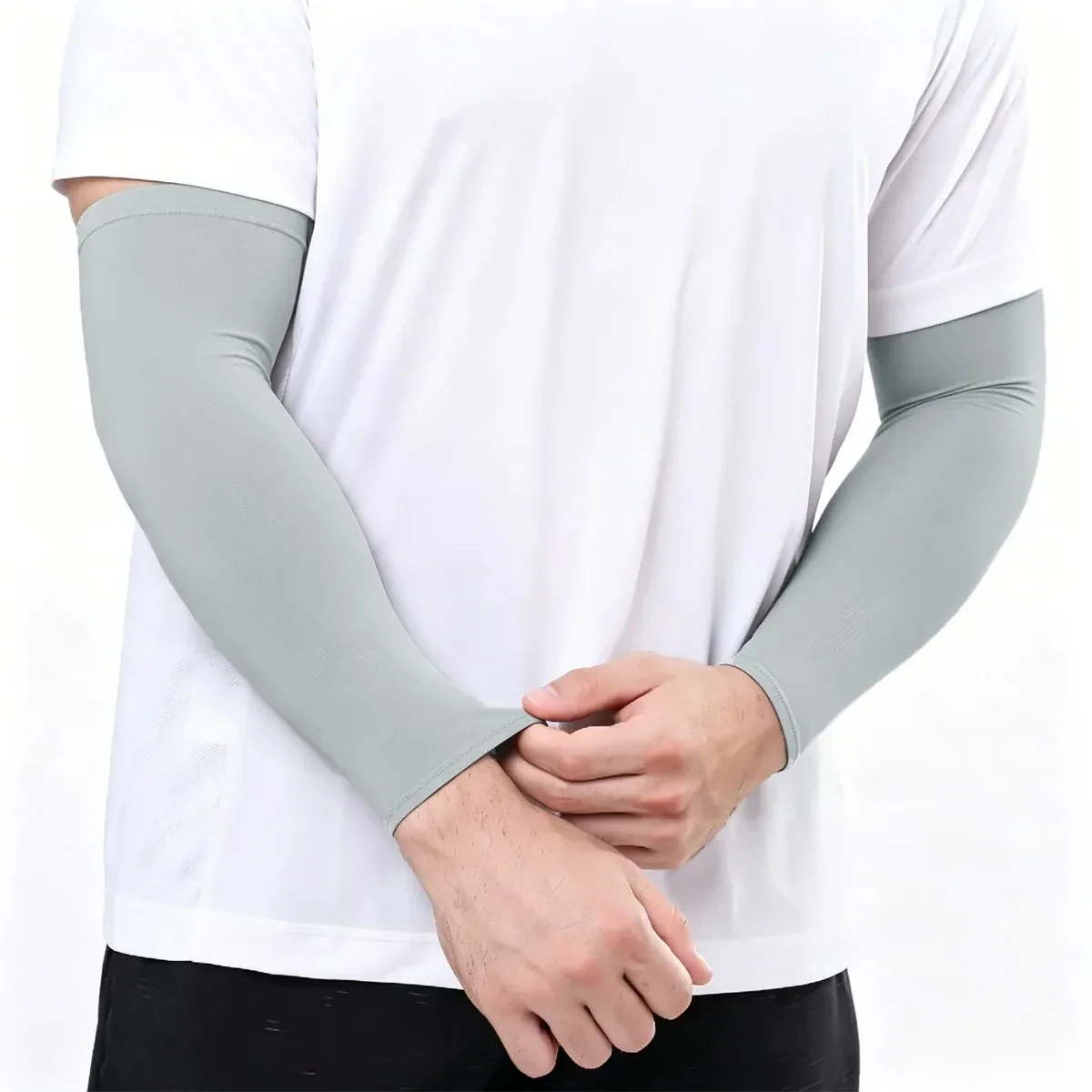 3 Pairs UV Protection Cooling Arm Sleeves - Image 27