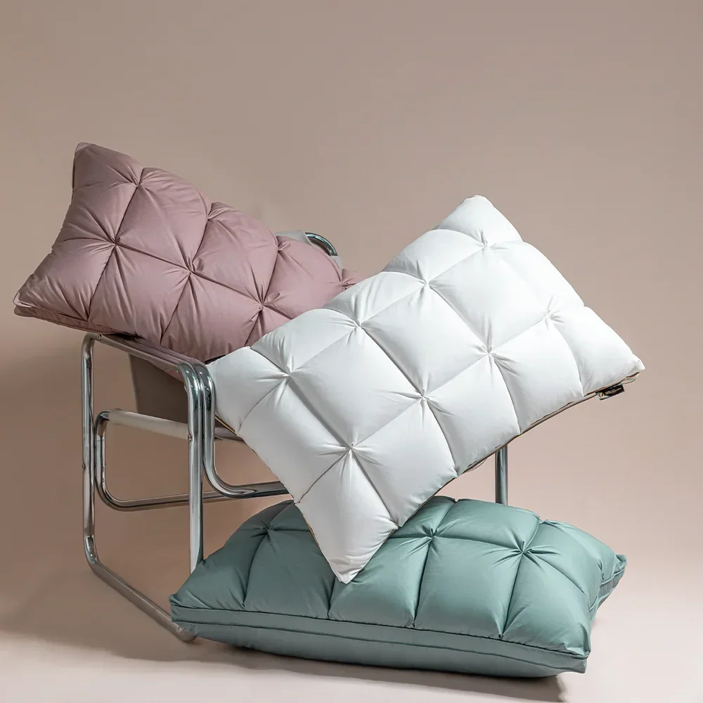 3D Bread Ergonomic Goose Down Pillow - Image 3