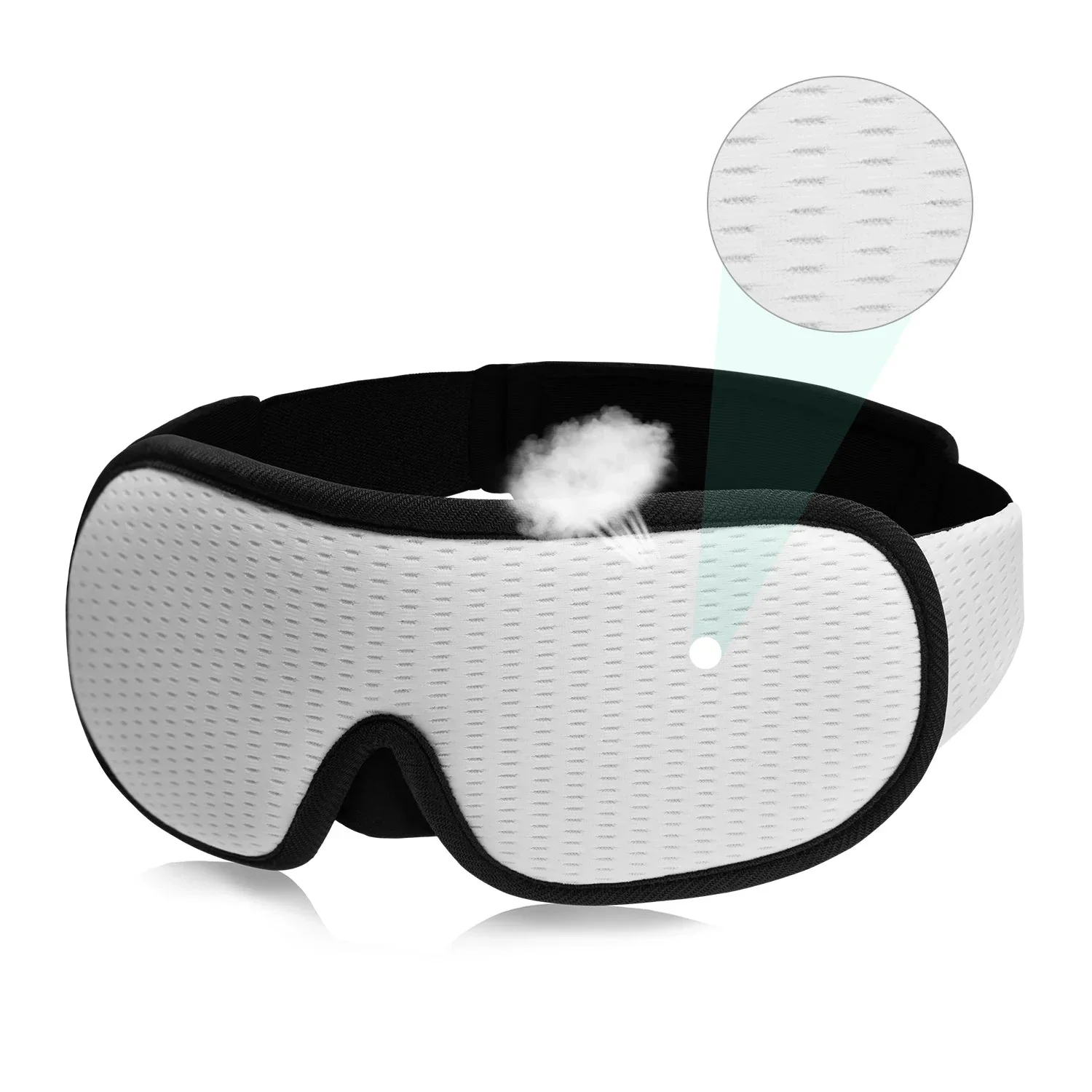 3D Sleeping Mask – Soft Padded Eye Shade with Light Blockout - Image 6