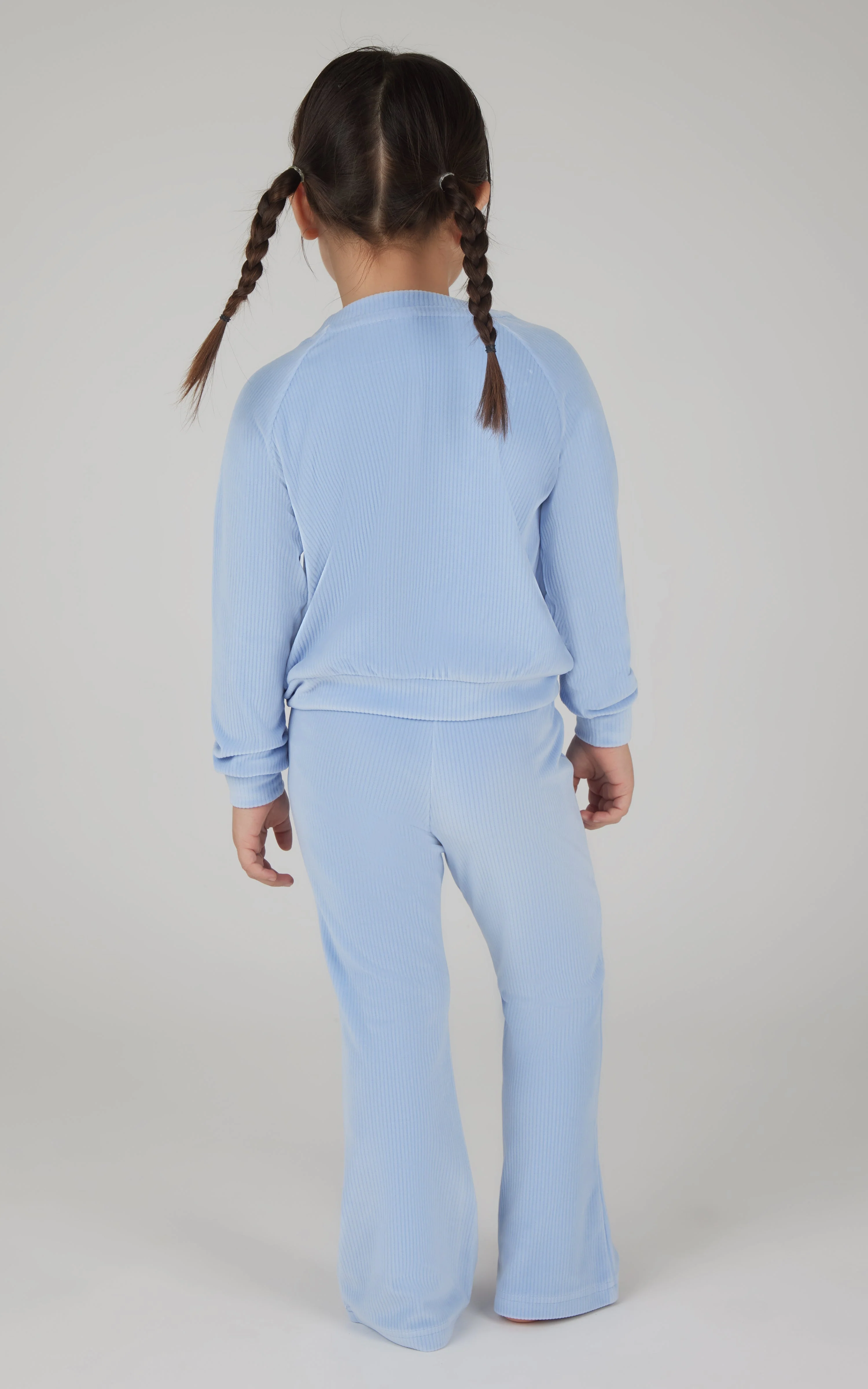 4-6X 2 PC Ribbed Velour Top and Flare Leg Pant - Image 17