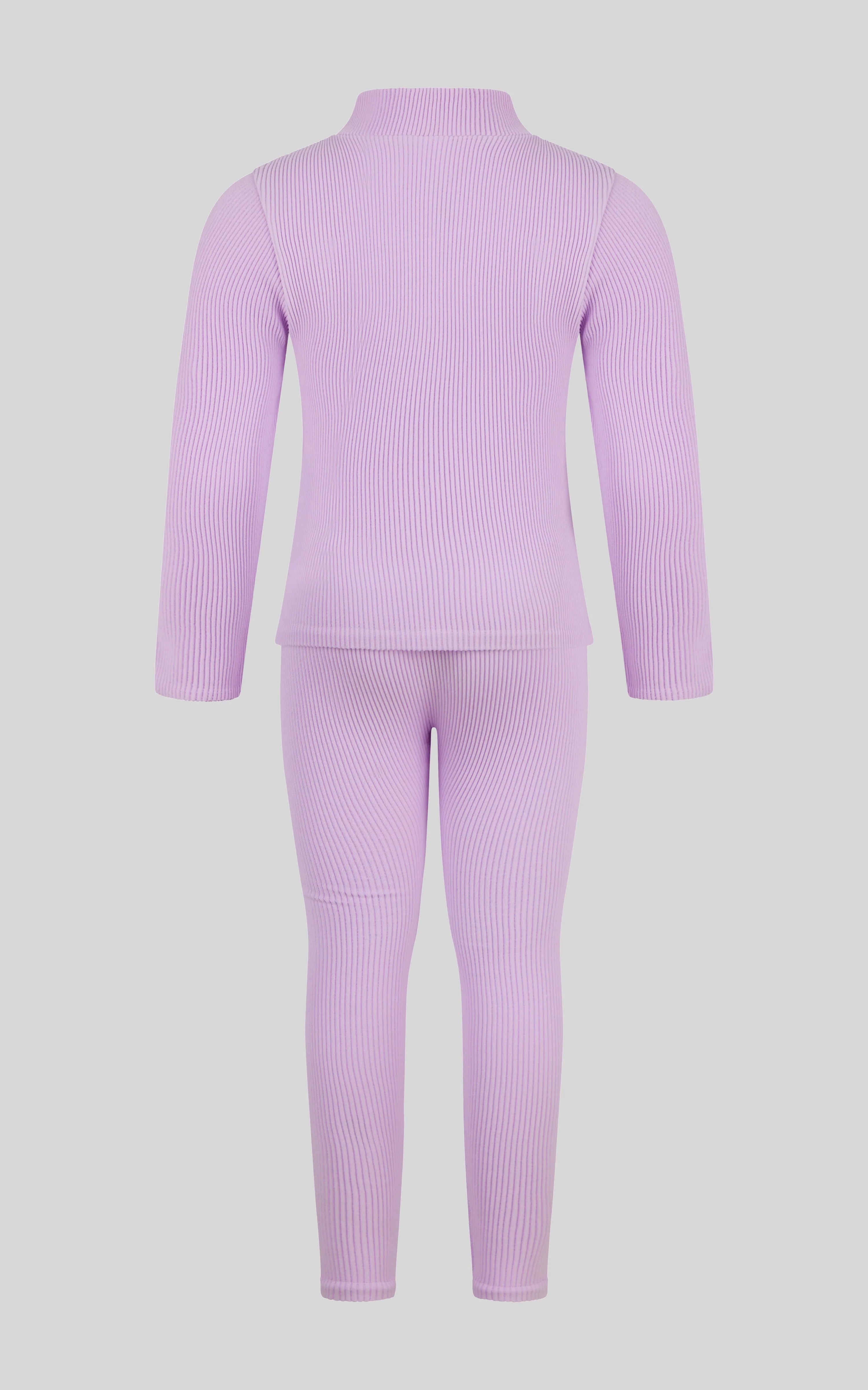 4-6x Girls 3 PC Half Zip Long Sleeve + Legging + Scrunchie Set - Image 18
