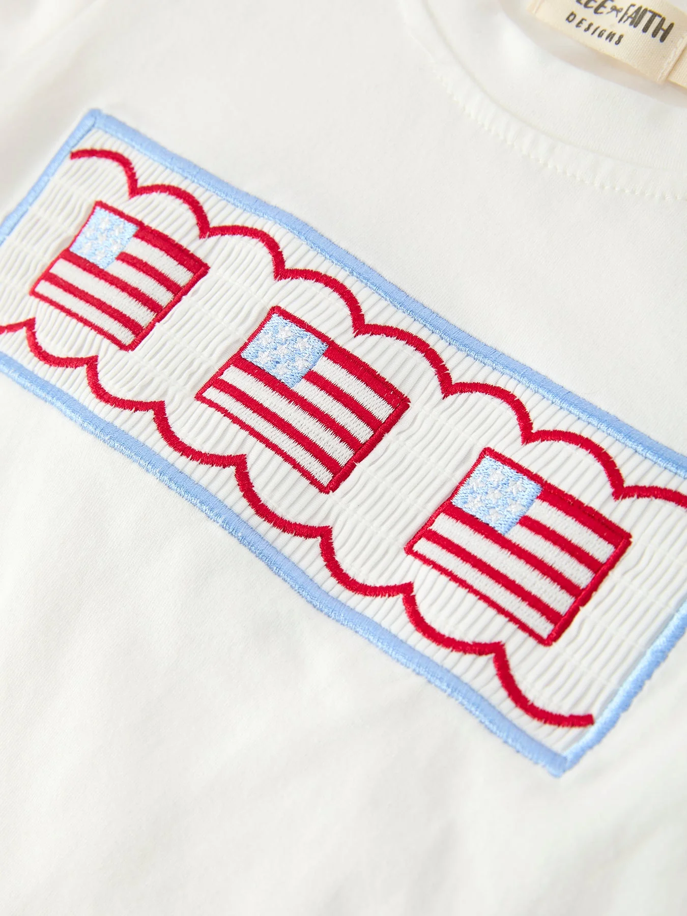 4th of July Flag Boys Set Short Sleeve Top Shorts - Image 5