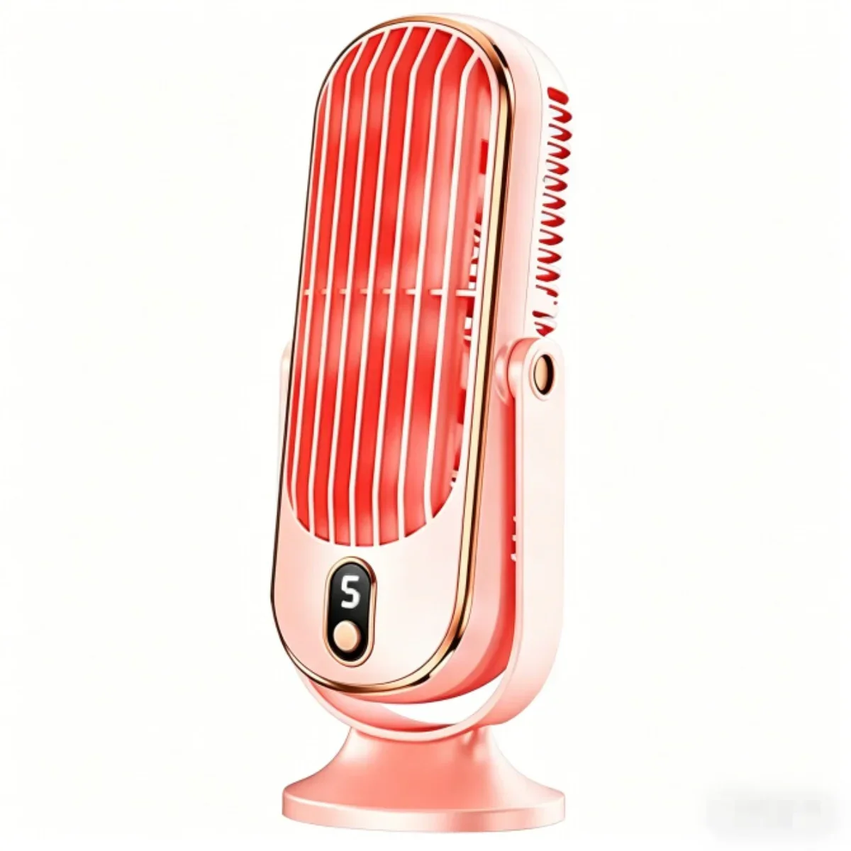 5-Speed Portable Tower Desk Fan - Image 2