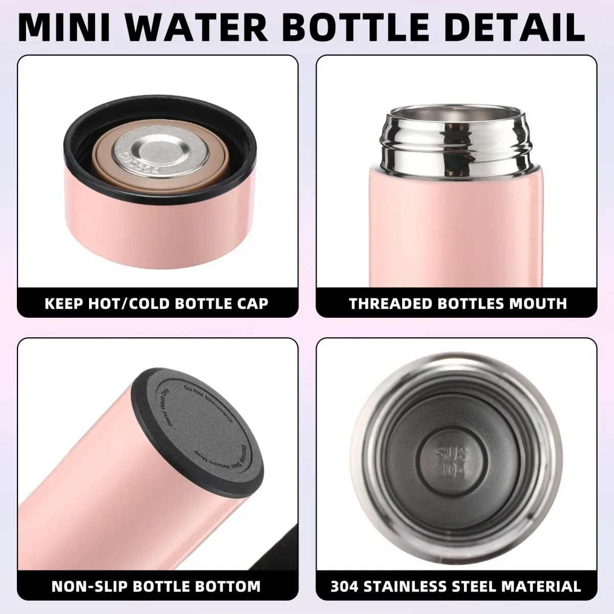 500ml Stainless Steel Water Bottle - Image 19
