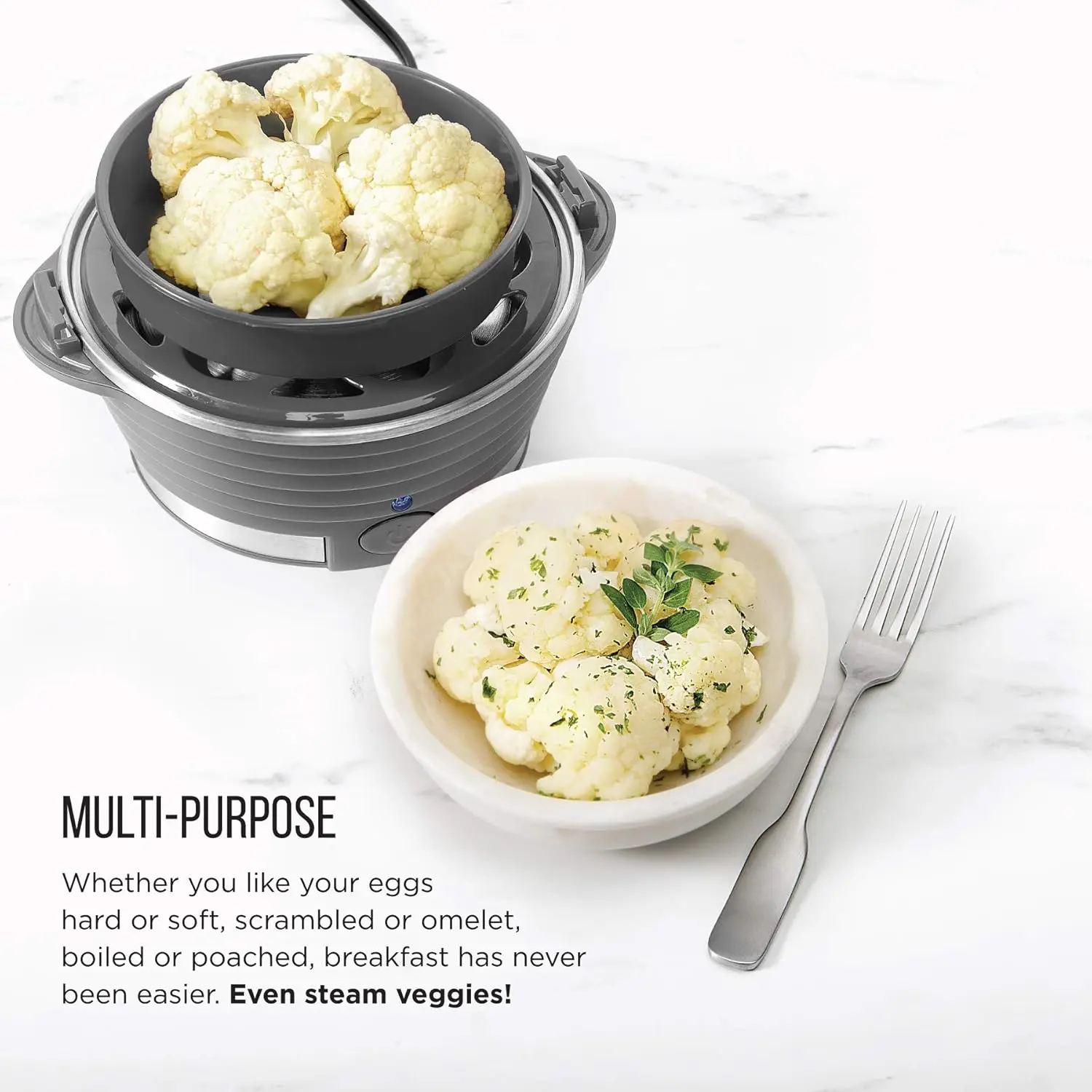 🍳 6‑Egg Rapid Electric Cooker – Steam, Poach & Boil with Ease - Image 2