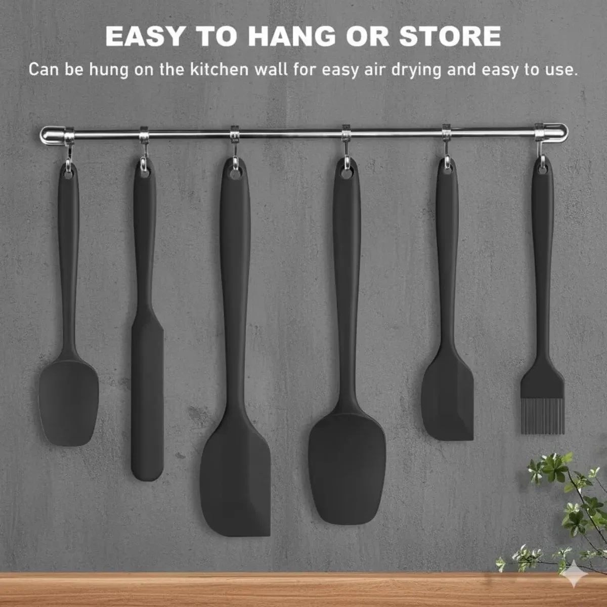 6-Piece Silicone Spatula Set - Image 5