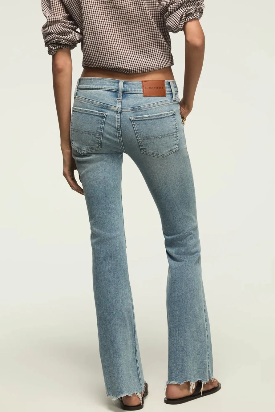 Lucky Brand Women's Mid Rise Sweet Flare - Capsize Dest - Image 3
