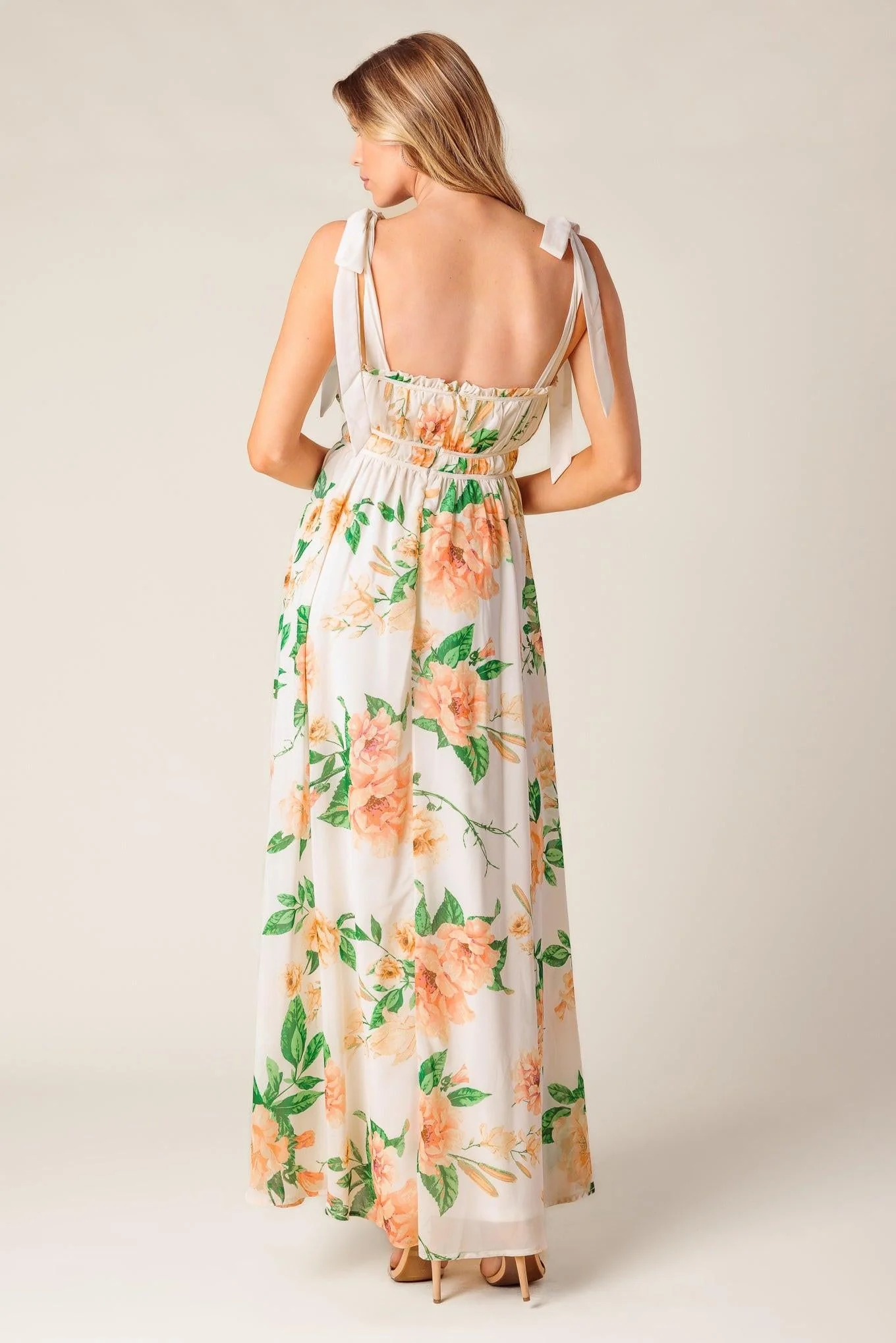 A Perfect Match Woven Maxi Dress - Image 2