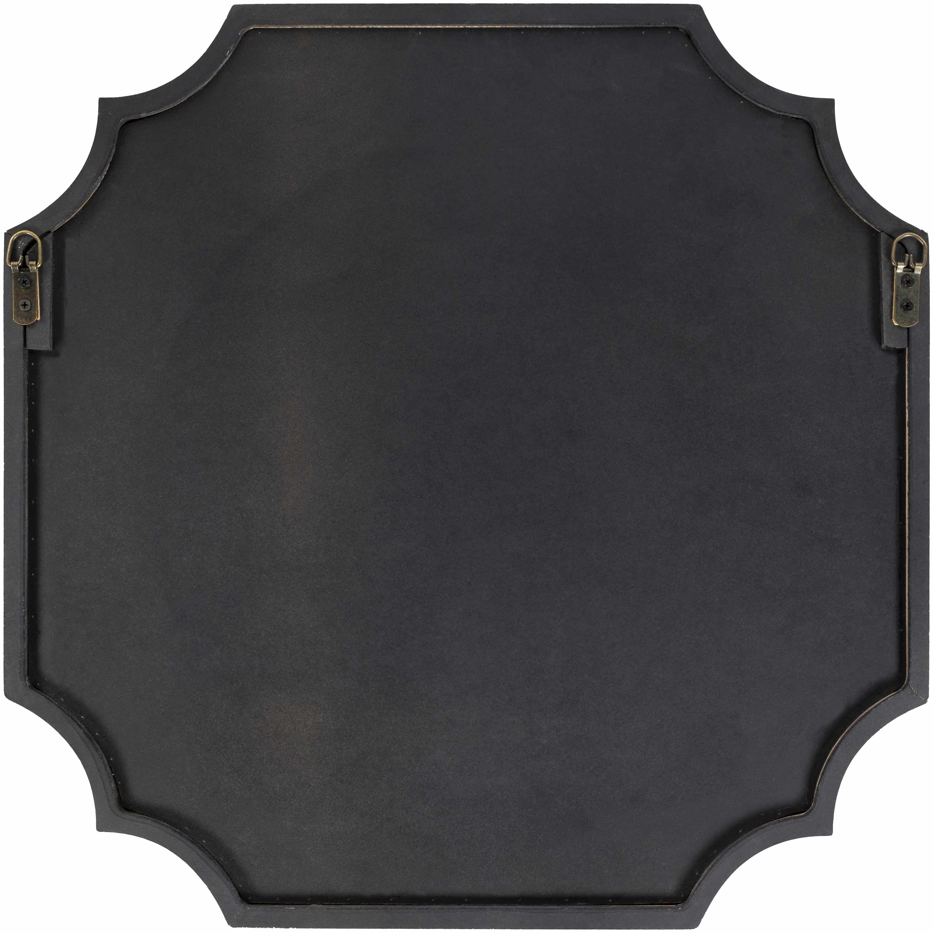 Abangay Gold Contemporary Wood Frame Mirror - Clearance - Image 6