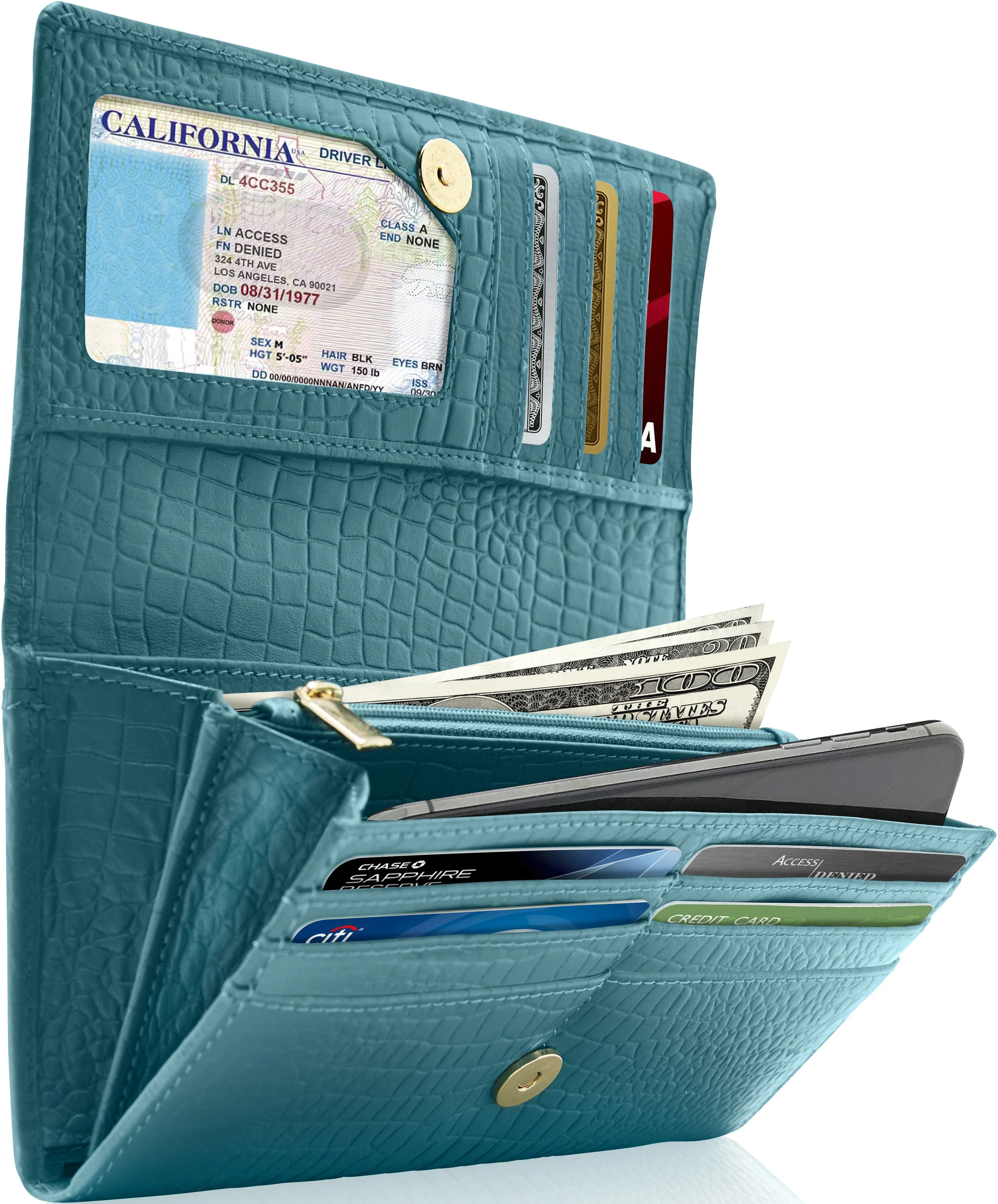 Accordion Clutch Wallet - Image 13