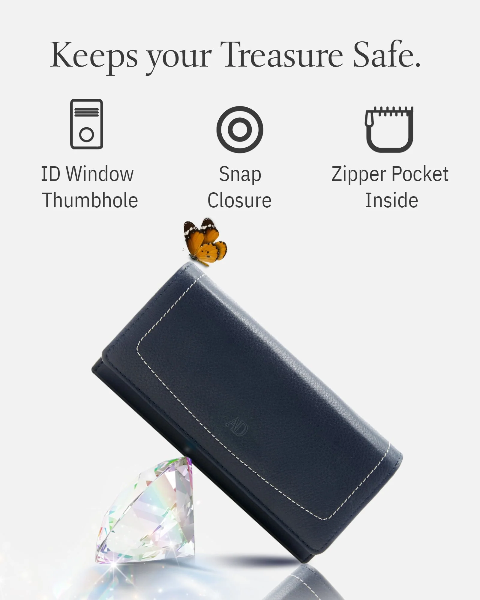Accordion Clutch Wallet - Image 26