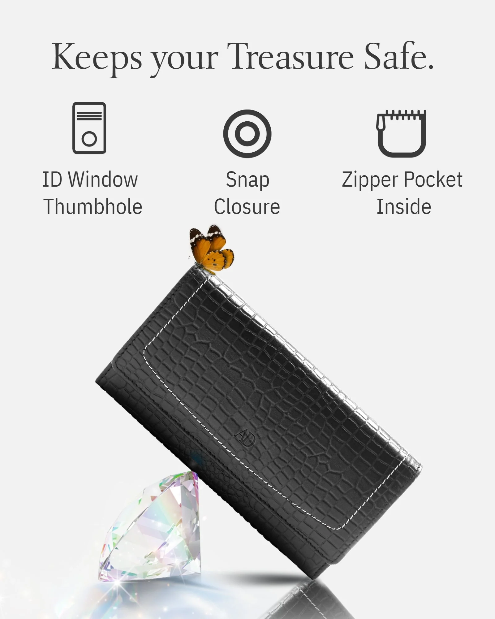 Accordion Clutch Wallet - Image 8