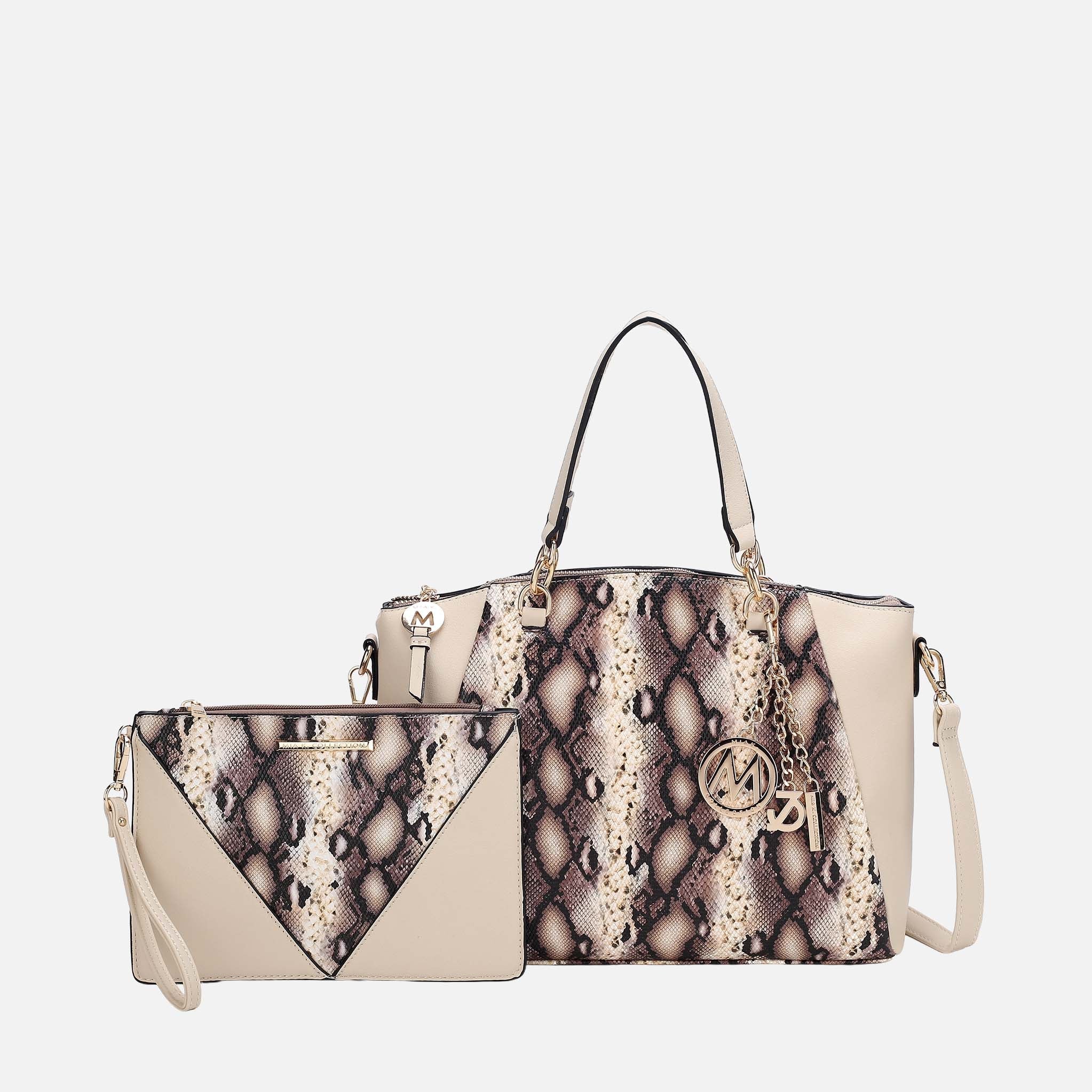 Addison Shoulder Bag and Wristlet Set - Image 4