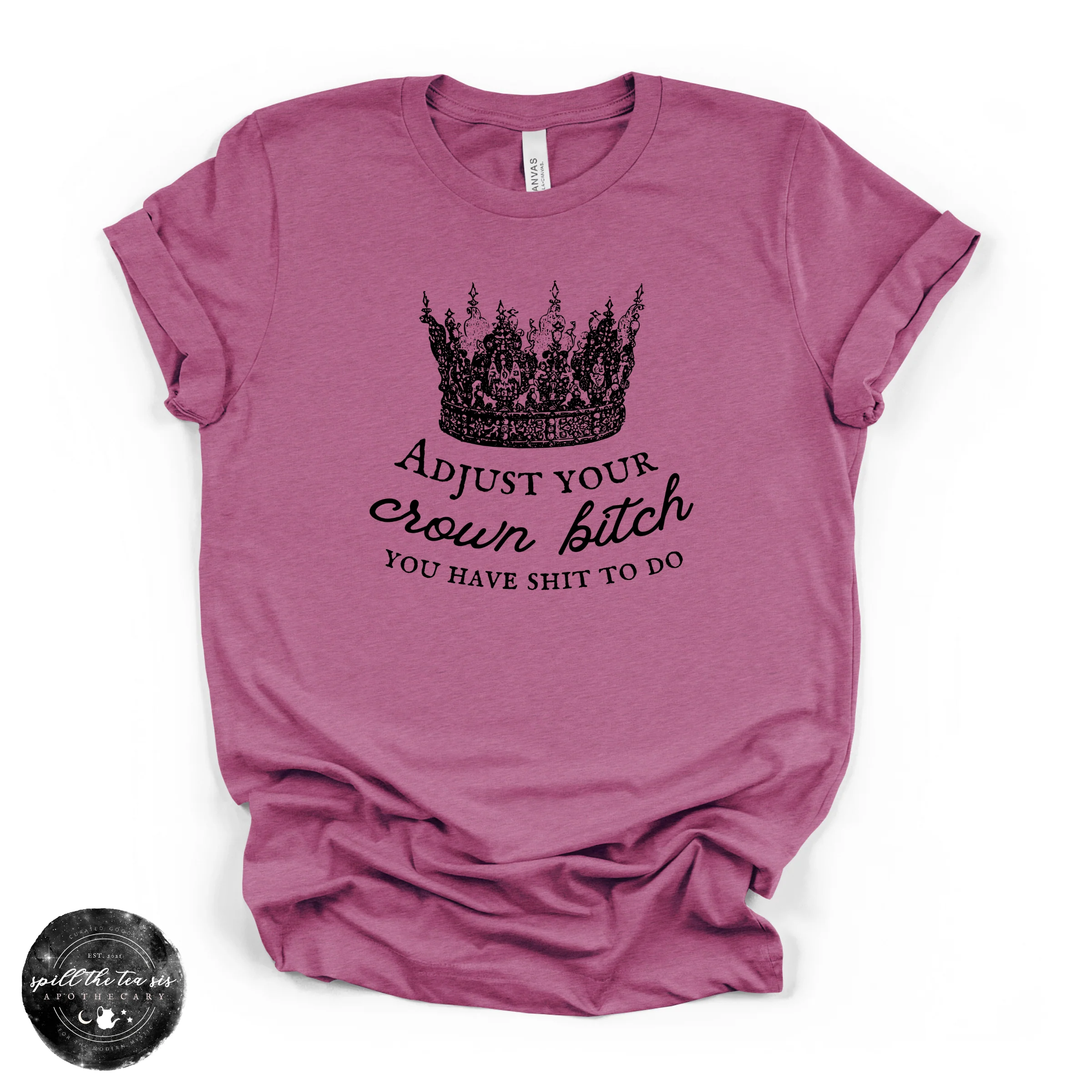 Adjust Your Crown Tee | Empowering Graphic T-Shirt
