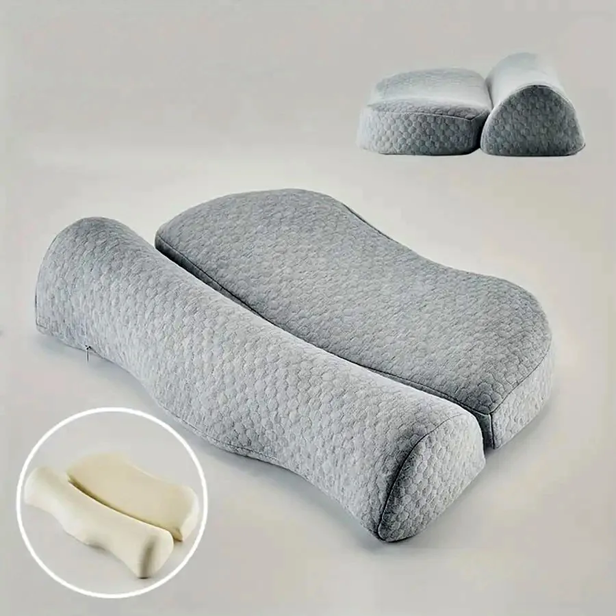 Adjustable Memory Foam Neck Pillow - Image 2