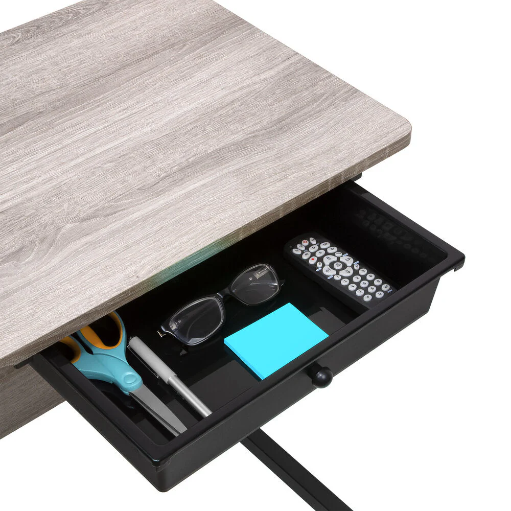 Adjustable Overbed Bedside Table with Wheels (Hospital and Home Medical Use) - Image 14