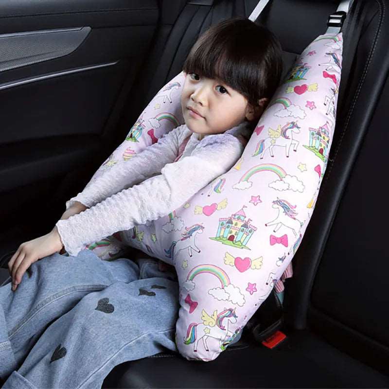 Adorable Kids Animal Travel Pillow for Comfy Journeys - Image 2