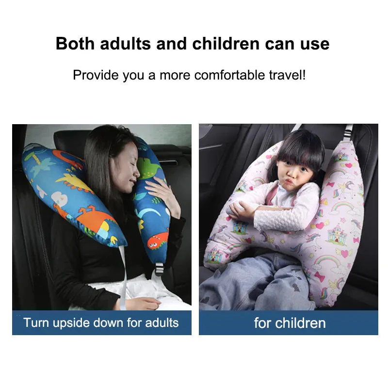 Adorable Kids Animal Travel Pillow for Comfy Journeys - Image 5