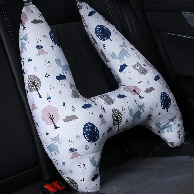 Adorable Kids Animal Travel Pillow for Comfy Journeys - Image 9