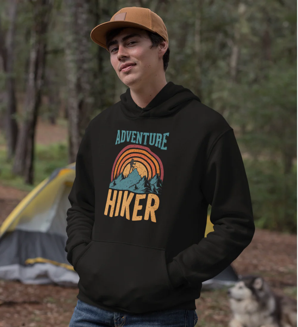 Adventure Hiker Unisex Hoodie - Image 4