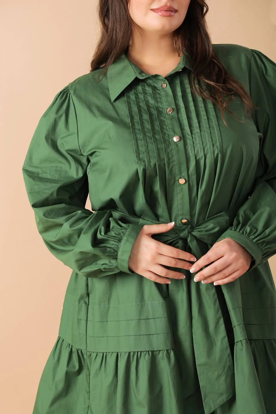 Aesthetic Pose Woven Mini Dress - Image 12