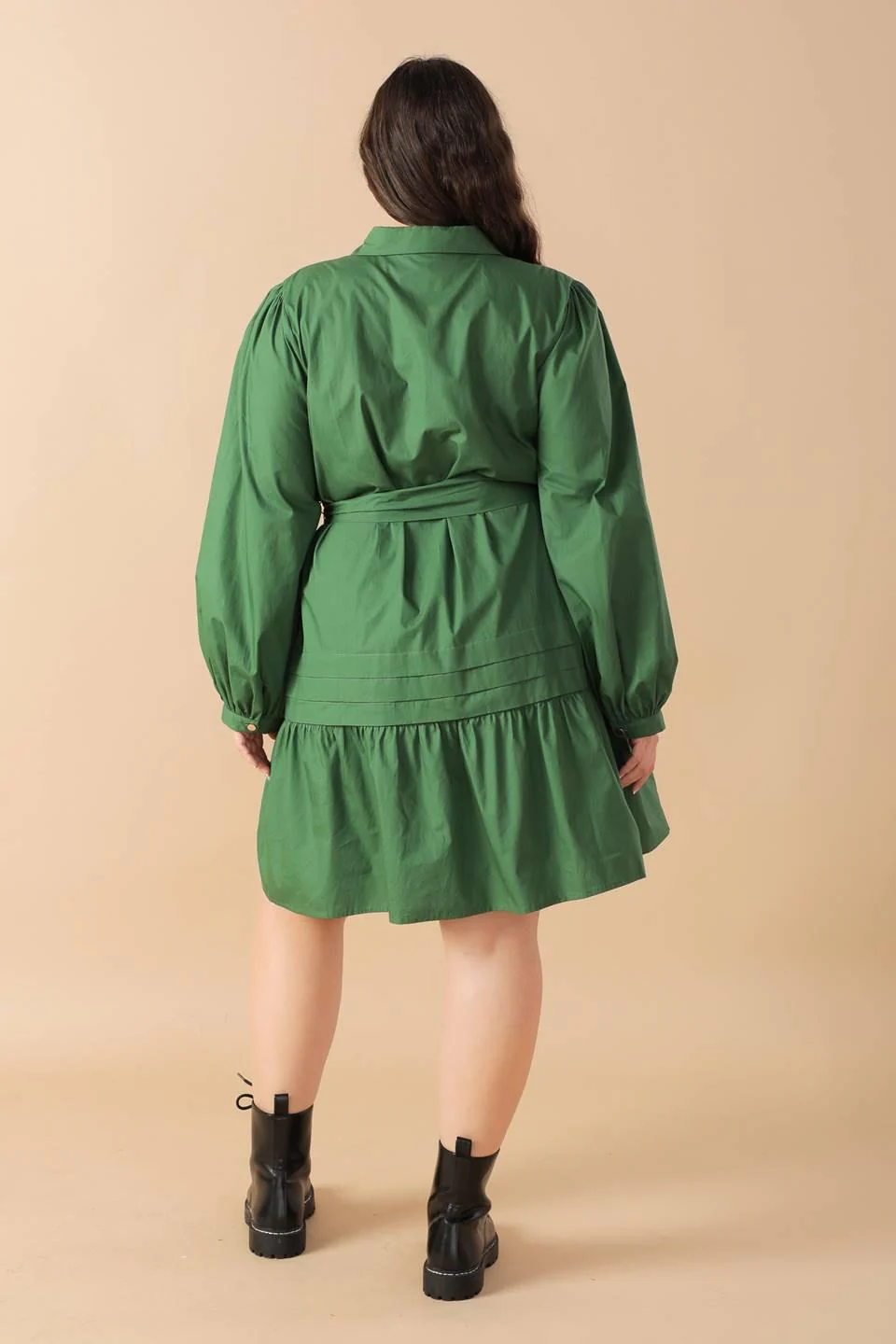 Aesthetic Pose Woven Mini Dress - Image 9