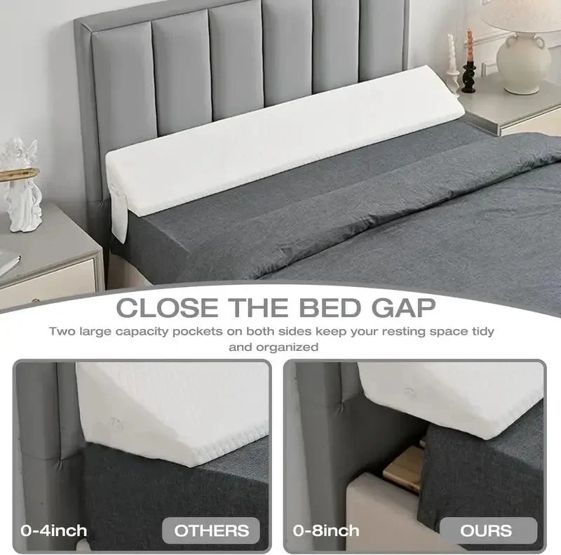 Air Layer Fabric Gap Filler Pillow – Diamond-Shaped Pocket Cushion - Image 8