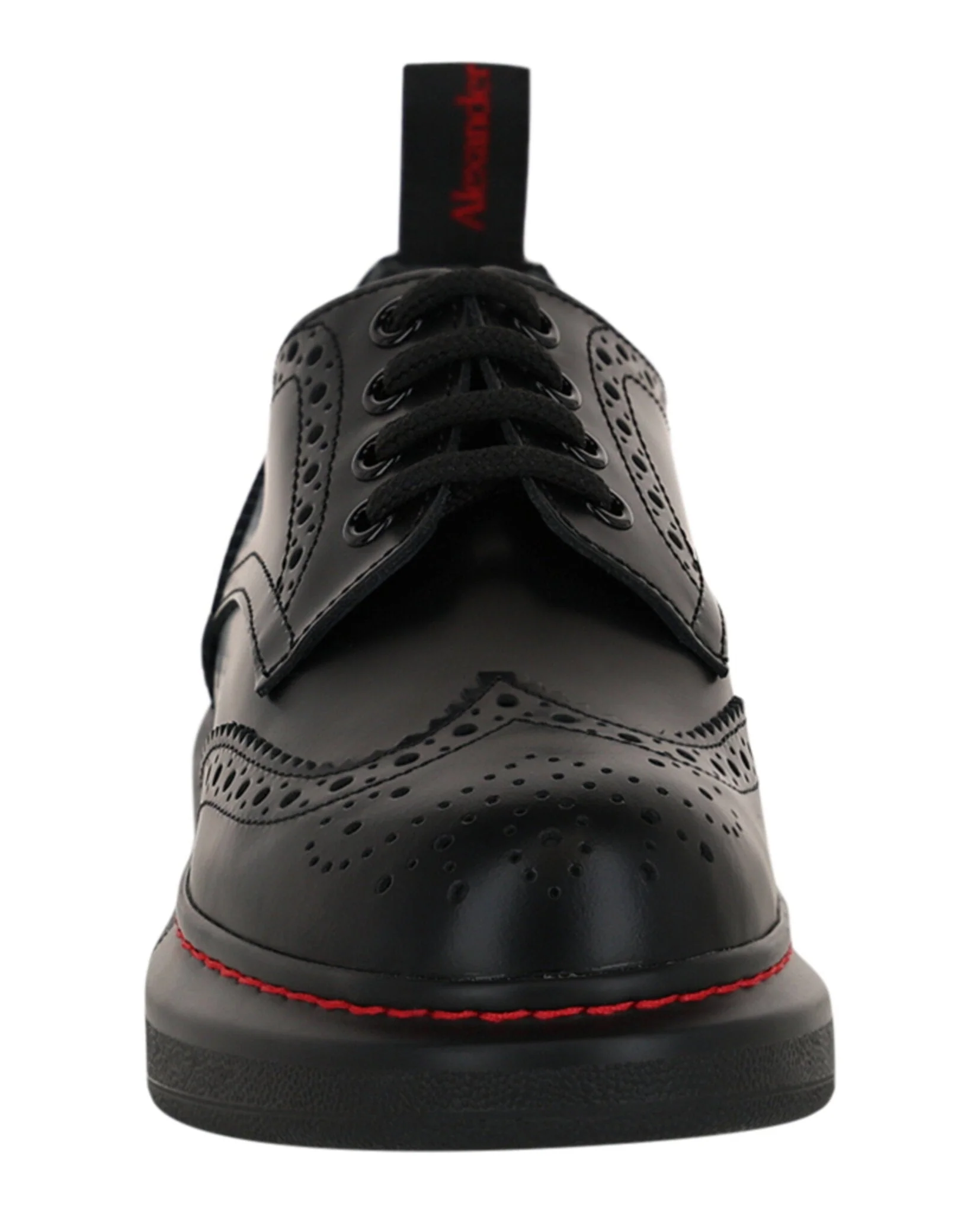 Alexander McQueen Women's Liquid Spaz Lace-Up Brogues - Image 4
