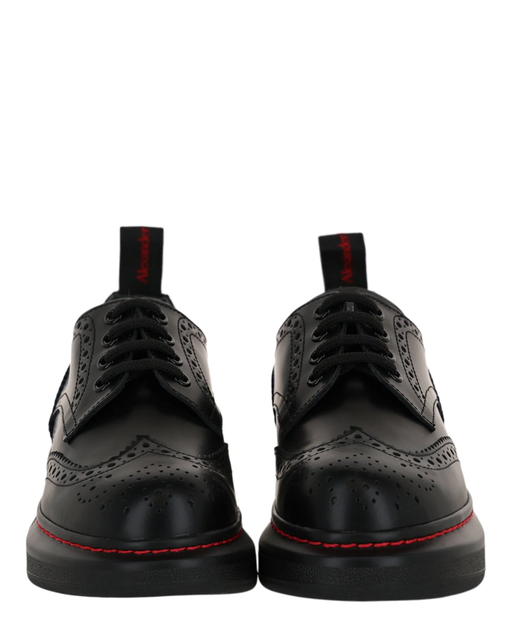 Alexander McQueen Women's Liquid Spaz Lace-Up Brogues - Image 5
