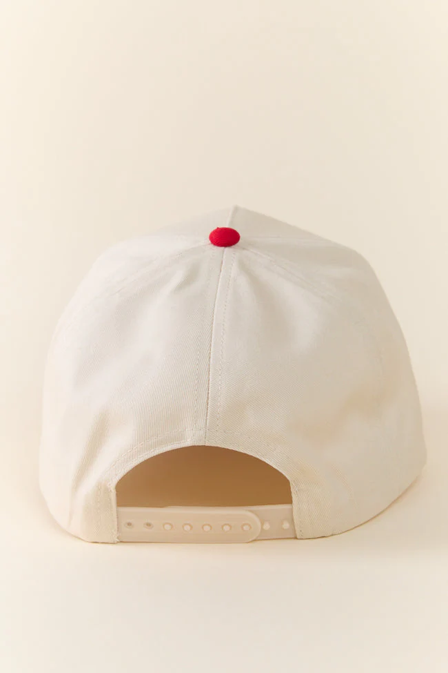 All American Cowgirl Red Trucker Hat - Image 6