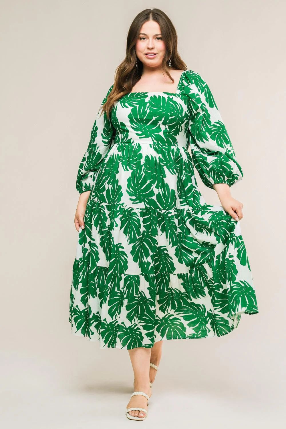 All the Drama Woven Midi Dress - Image 12