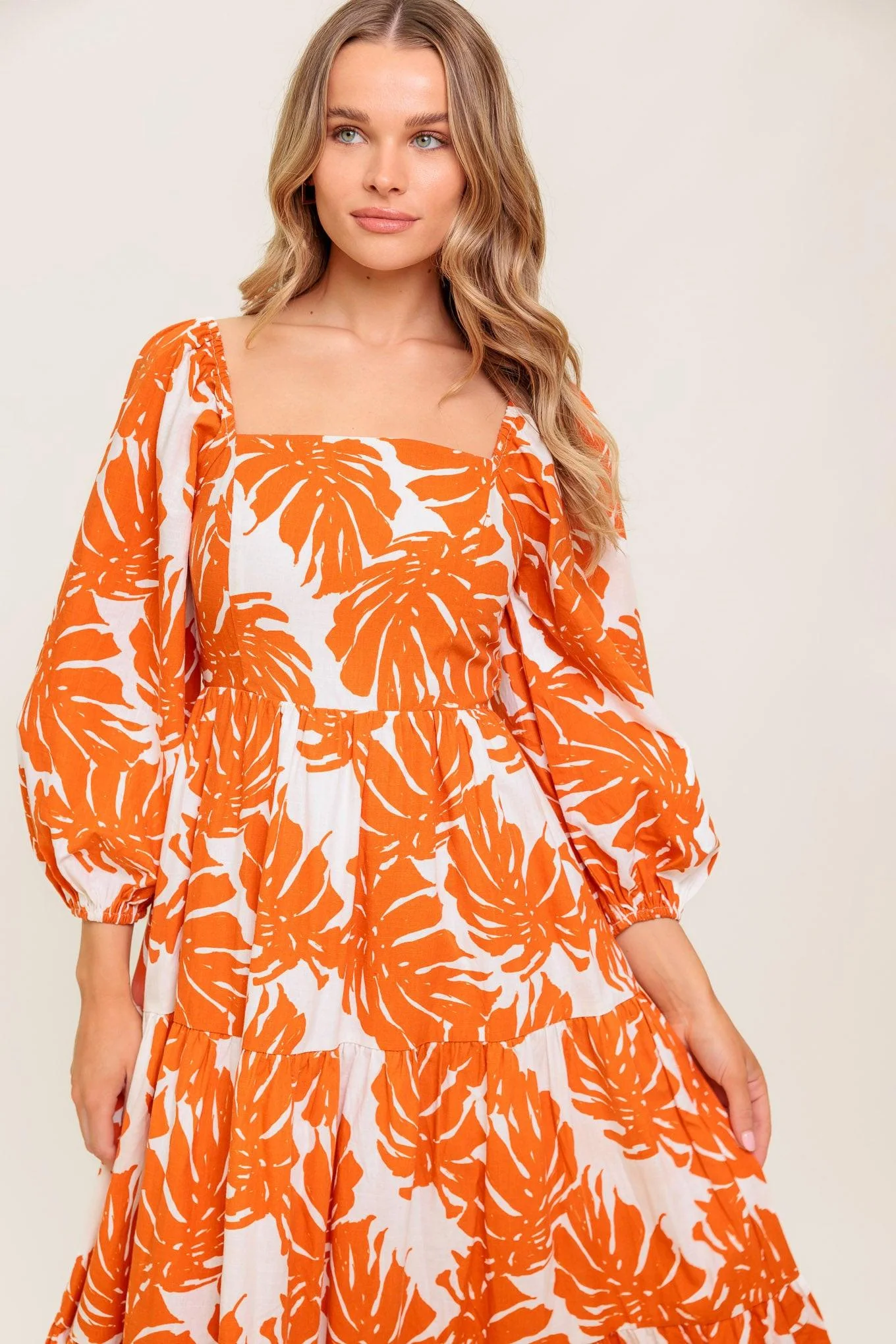 All the Drama Woven Midi Dress - Image 17
