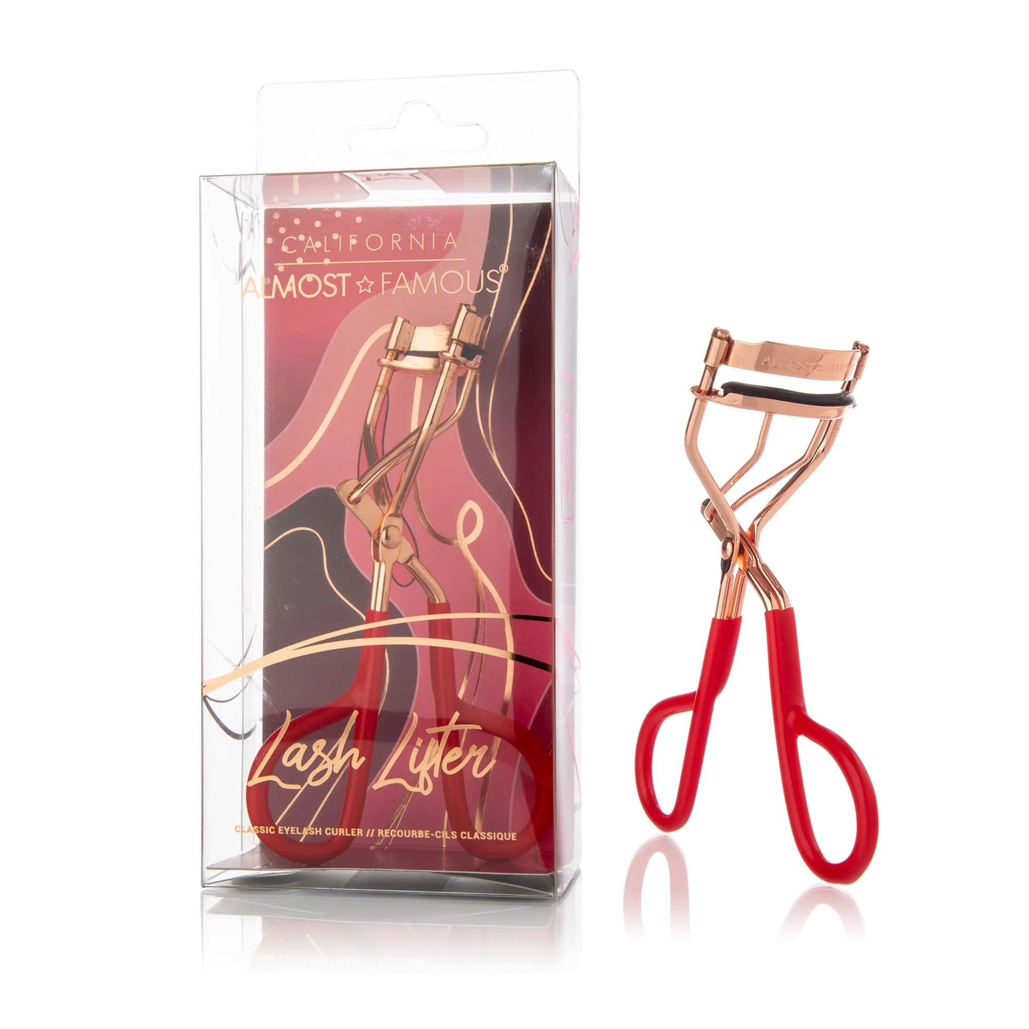 ALMOST FAMOUS - No Pinch Eyelash Curler – Chrome Lash Curler Tool for Natural Lift & Volume - Image 4