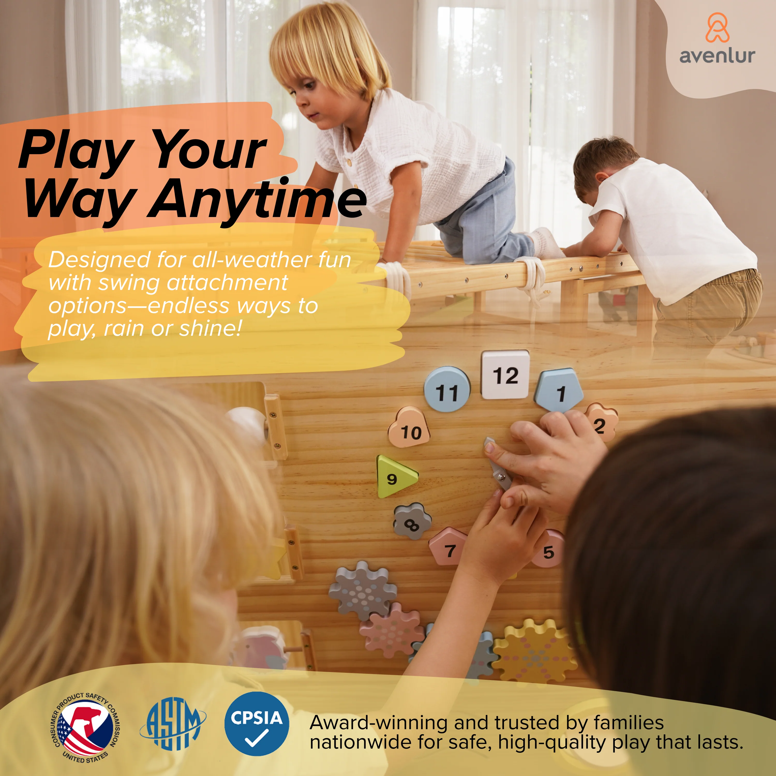 Alpine Adventure Indoor Play Gym – Climber, Slide & Kids Activity Set - Image 7