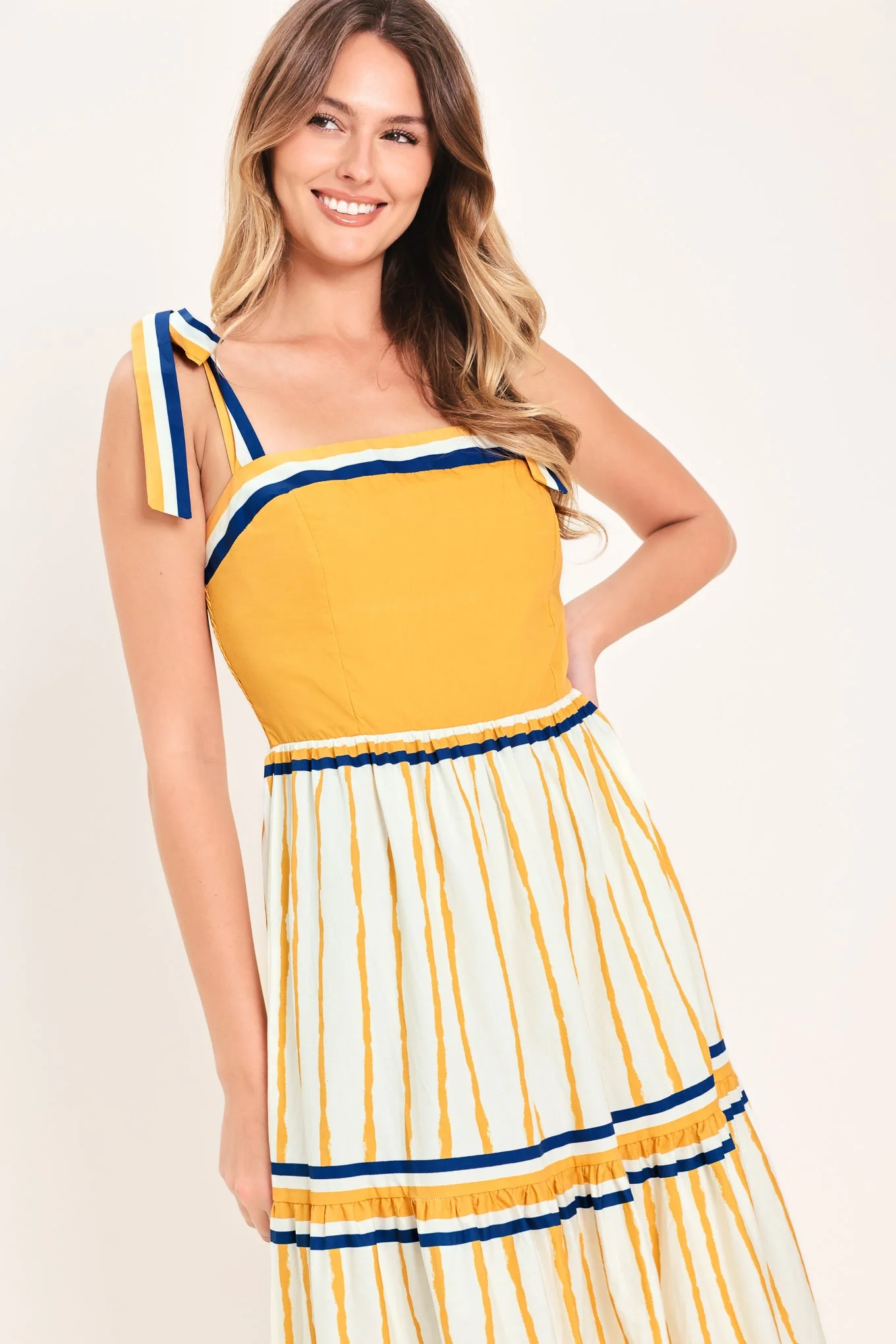 Amalfi Sunkissed Woven Maxi Dress - Image 2