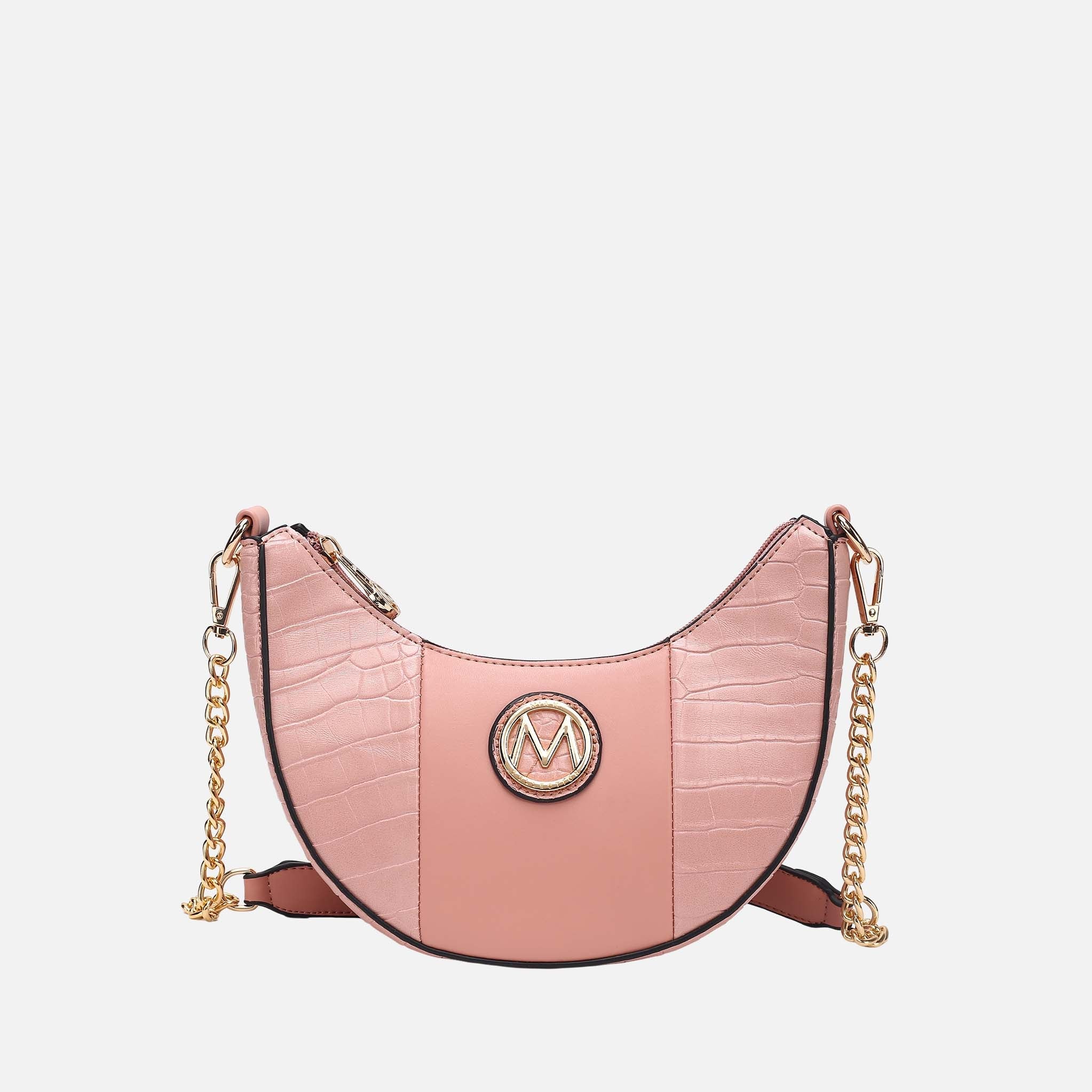 Amira Embossed Crossbody Bag - Image 6