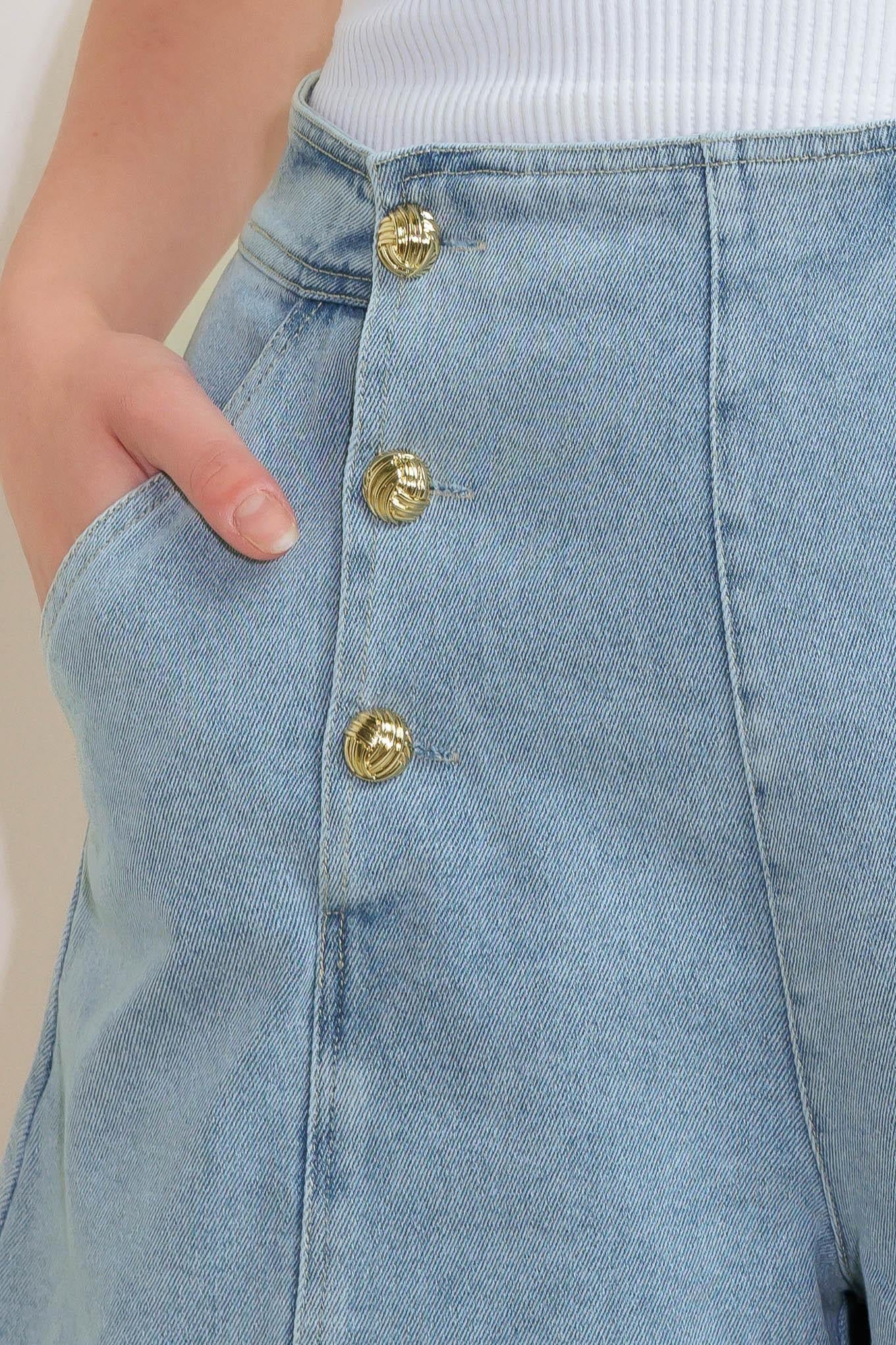 Angel Wings and Chamomile Woven Skort - Image 5