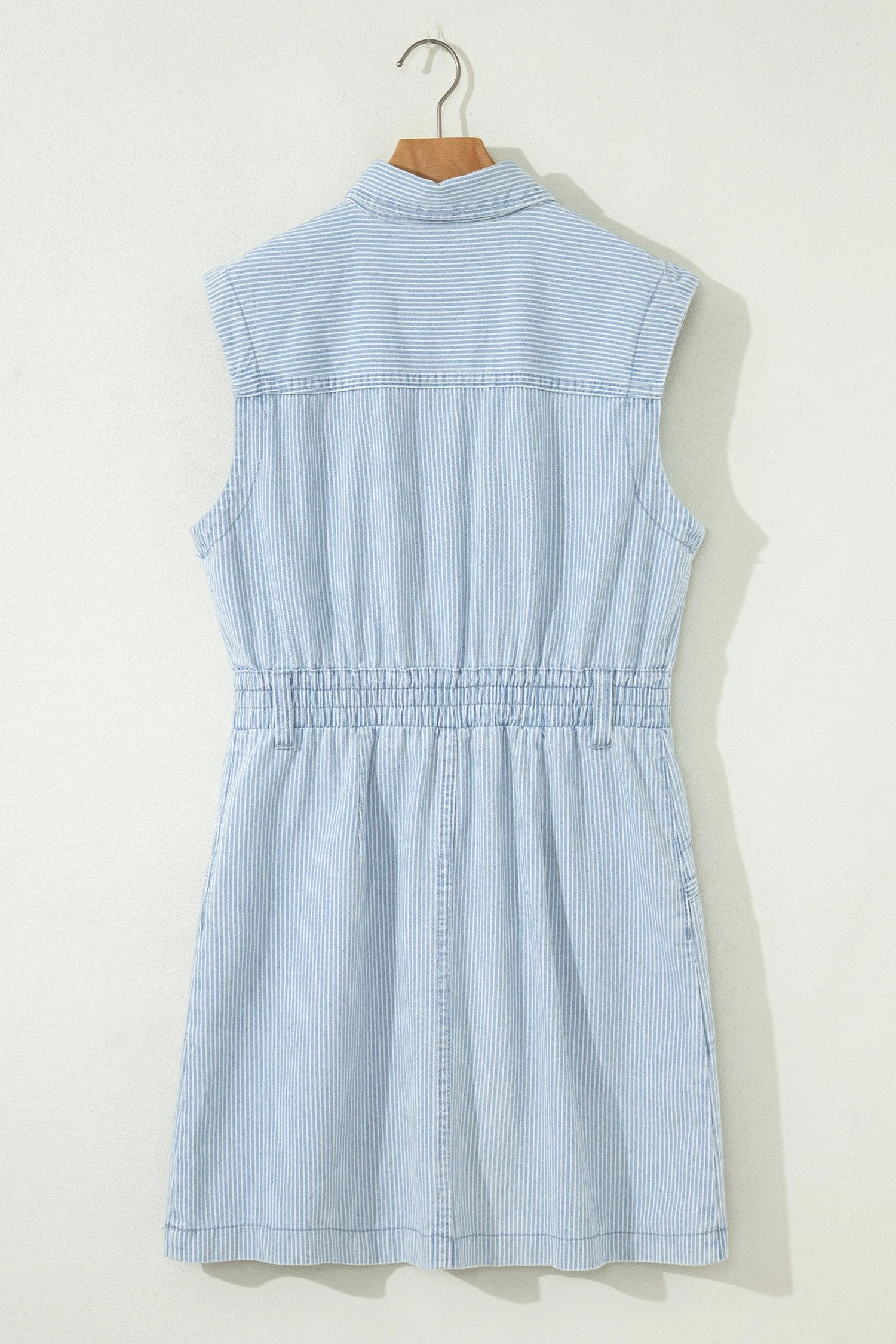 Threaded Pear Anne Front Sleeveless Mini Dress - Image 10