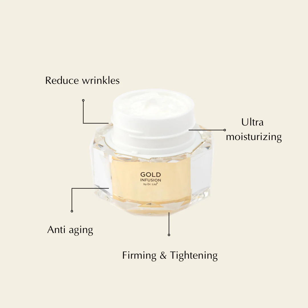 Anti-Aging Gold Infusion Cream – Brightening, Firming & Hydrating Moisturizer - Image 13