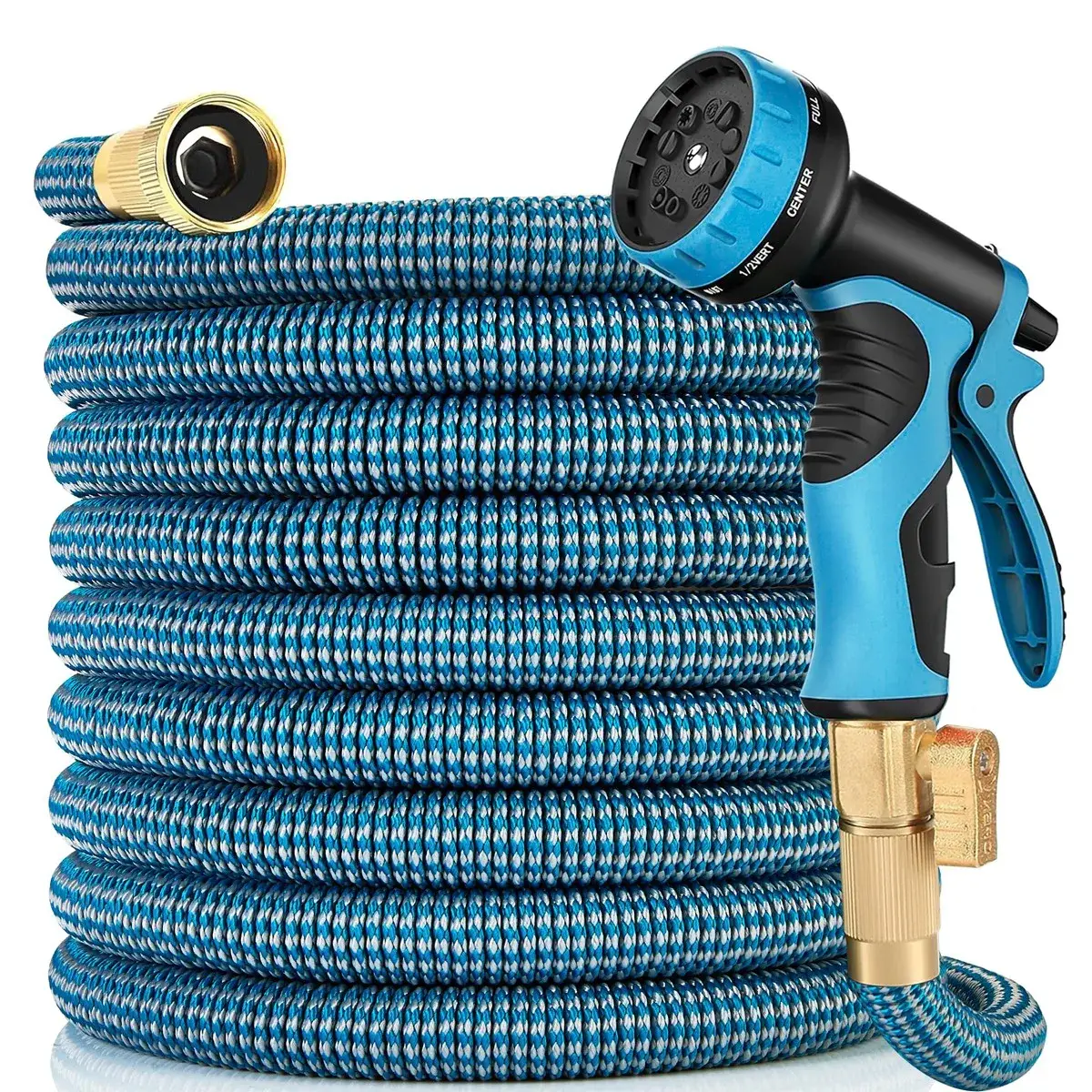 Anti-Kink Outdoor Garden Hose with Spray Gun - Image 5