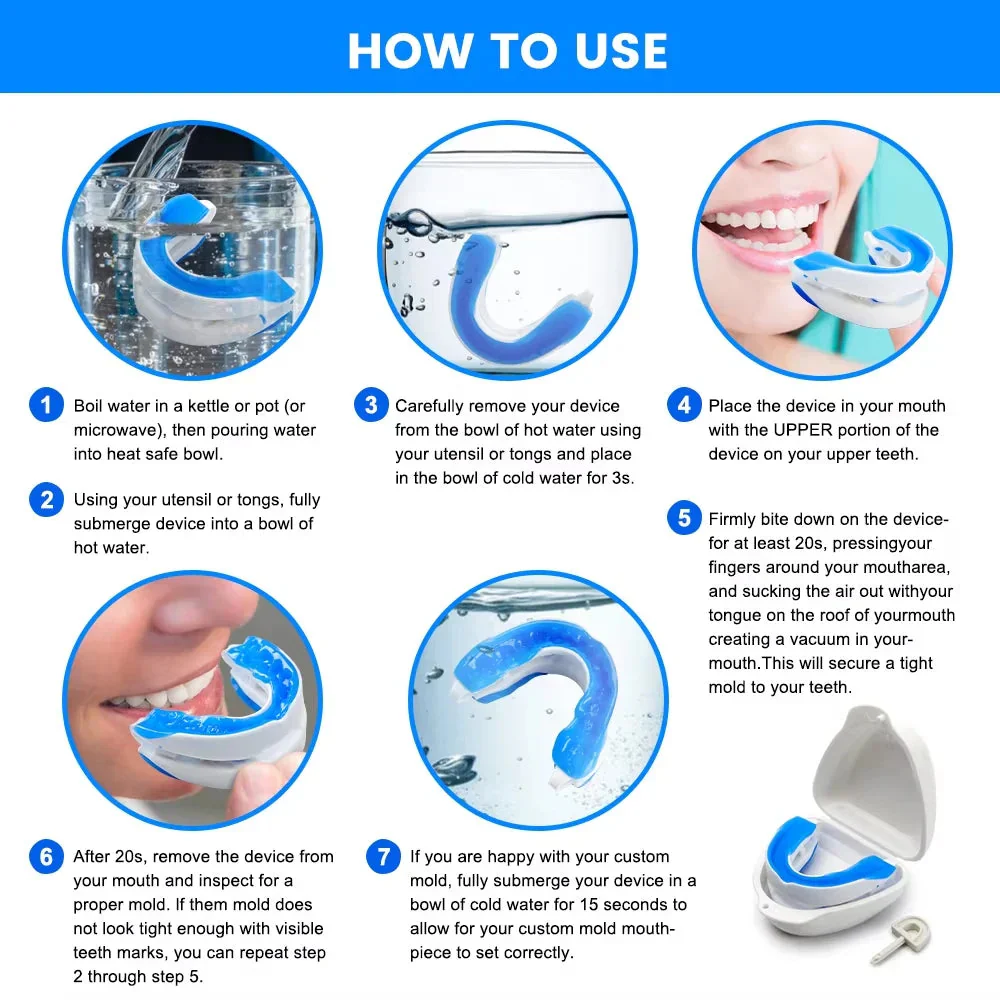 Anti-Snoring Mouthpiece – Adjustable Night Mouth Guard for Snoring - Image 6