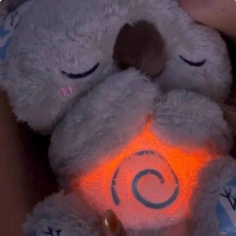 Anxiety Relief sleeping Koala Breathing Plush Toy - Image 6