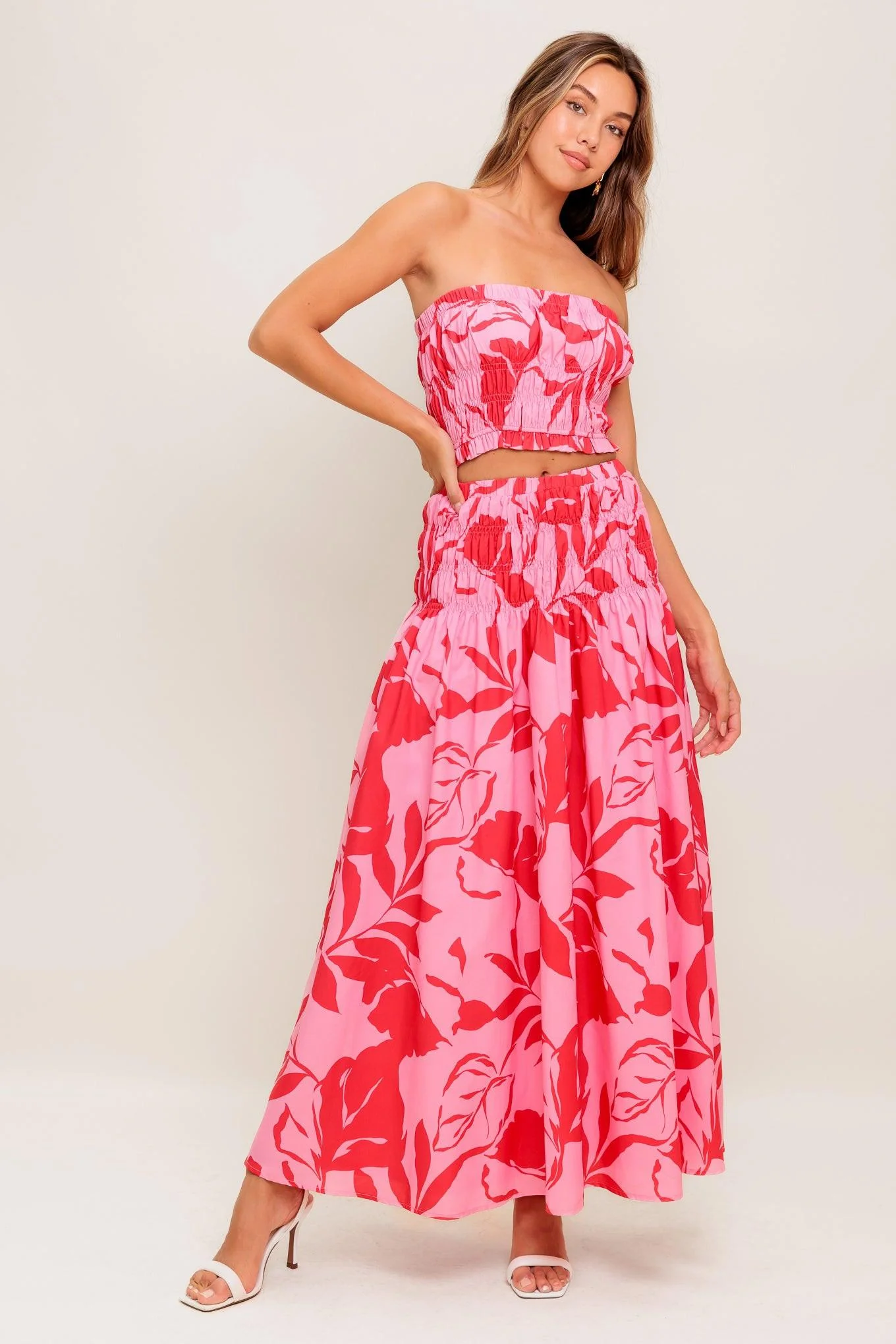 Anything I Want Woven Top and Skirt Set - Image 2