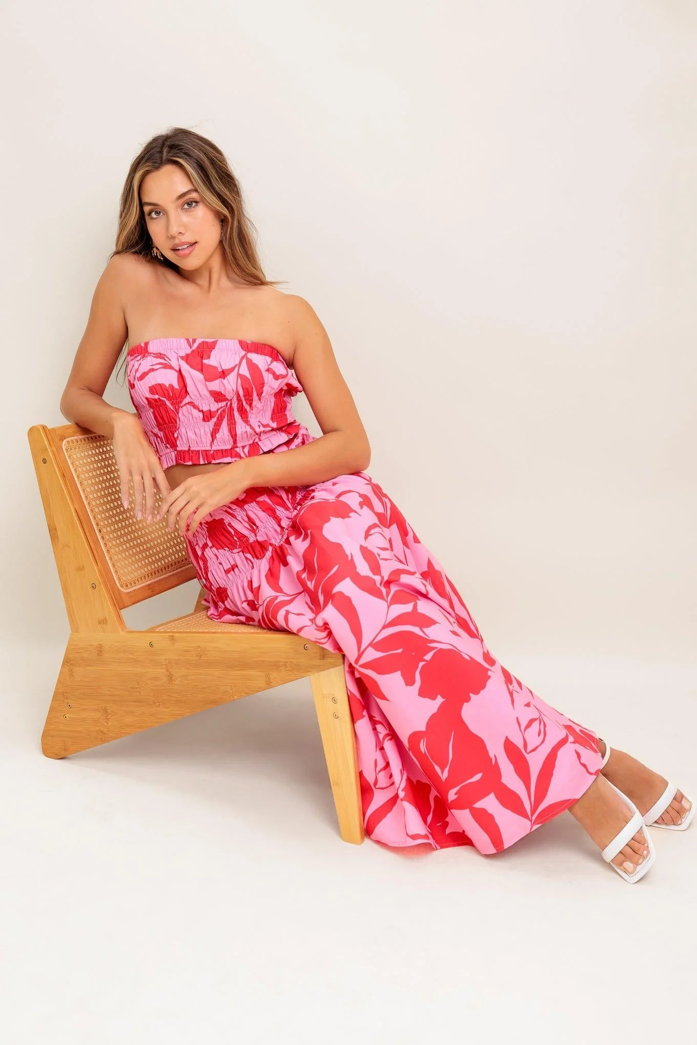 Anything I Want Woven Top and Skirt Set - Image 6